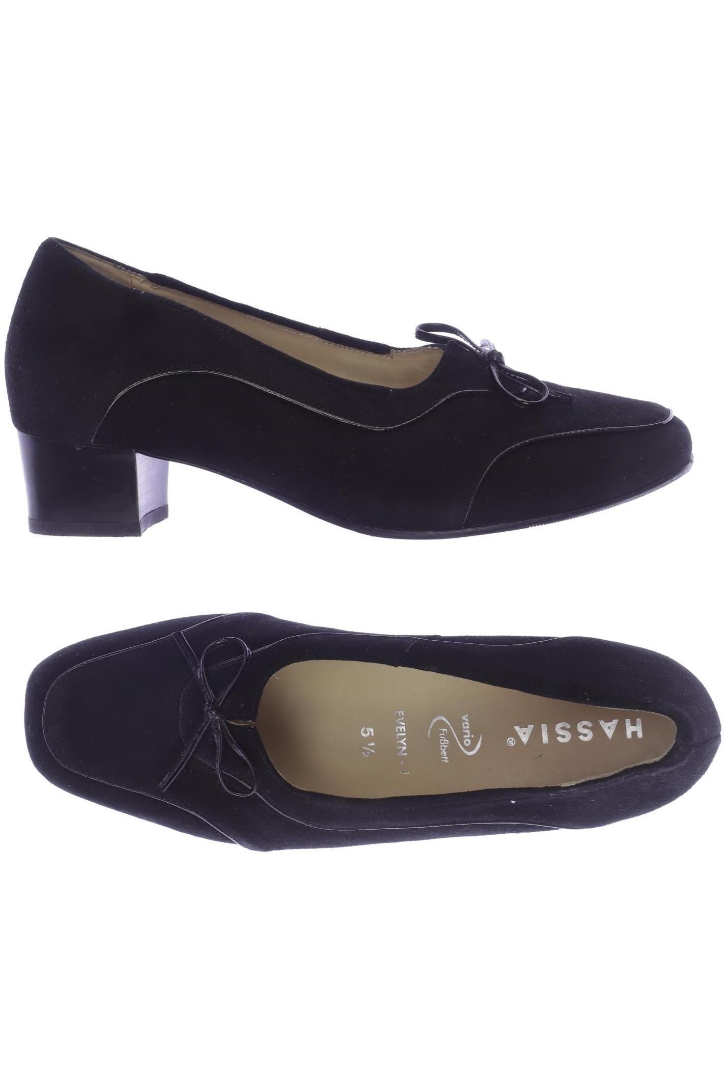 

HASSIA Damen Pumps, schwarz