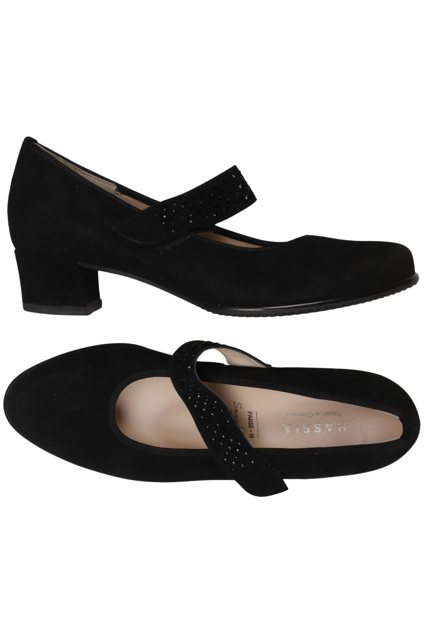 

Hassia Damen Pumps, schwarz, Gr. 5.5