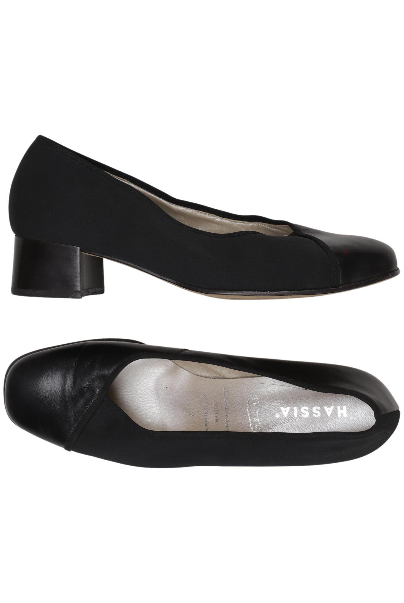 

Hassia Damen Pumps, schwarz, Gr. 7