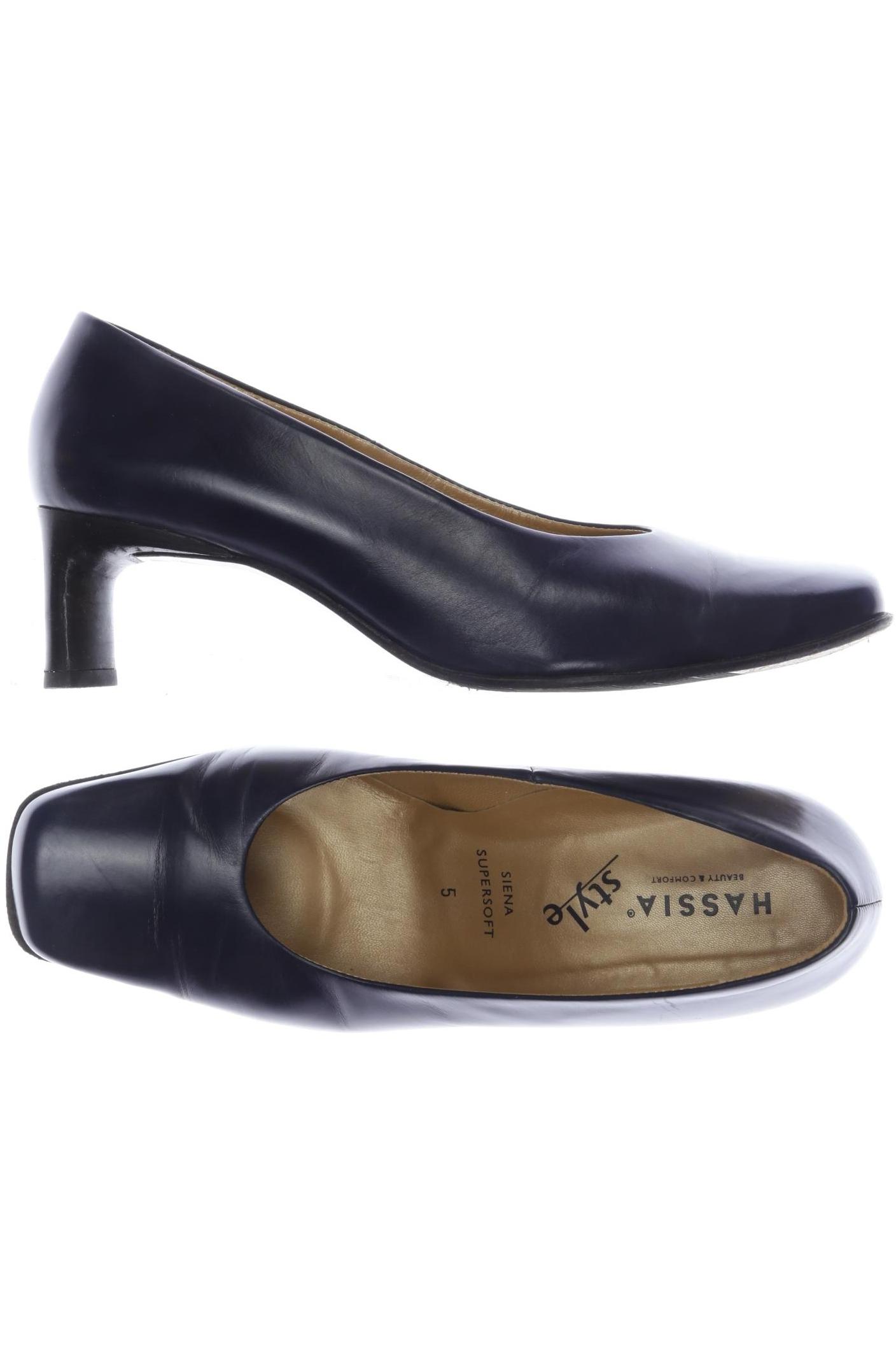

Hassia Damen Pumps, marineblau, Gr. 5