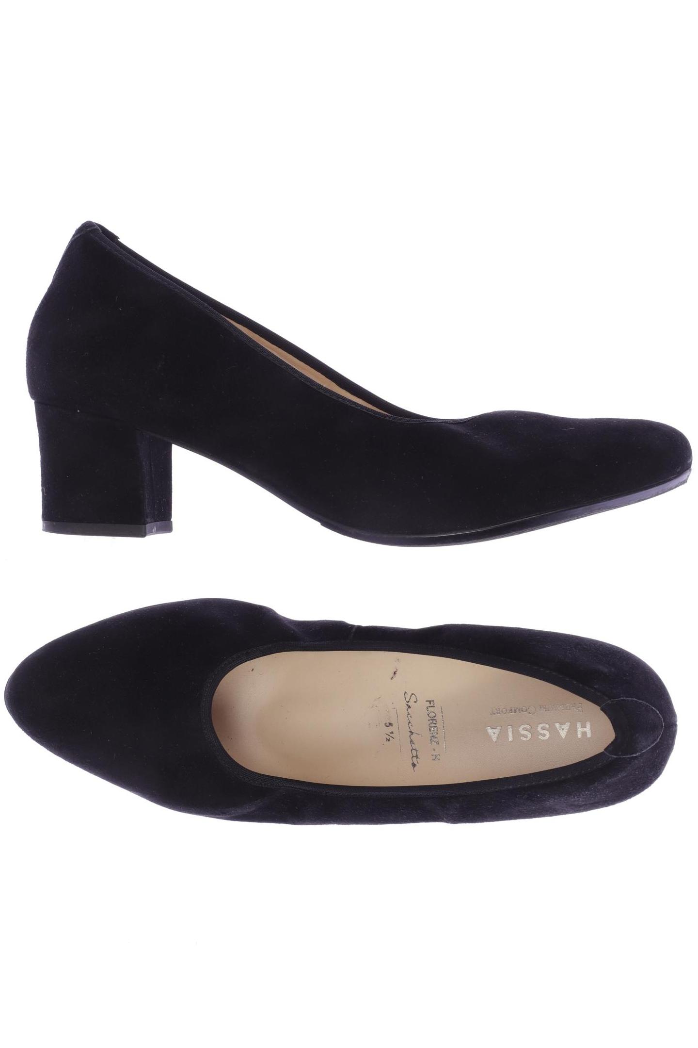 

Hassia Damen Pumps, schwarz, Gr. 5.5