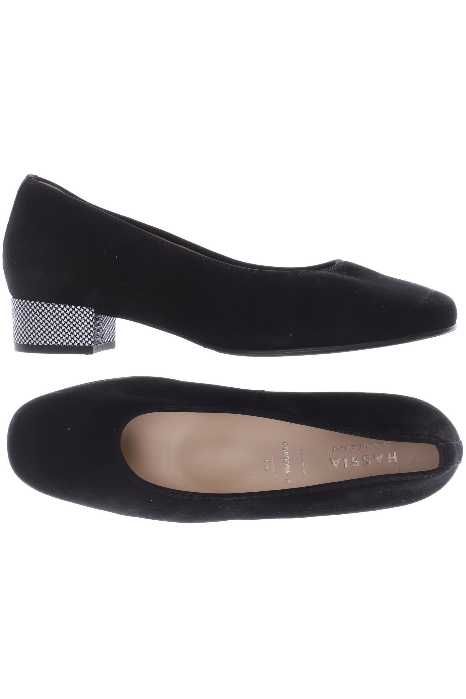 

Hassia Damen Pumps, schwarz, Gr. 6.5
