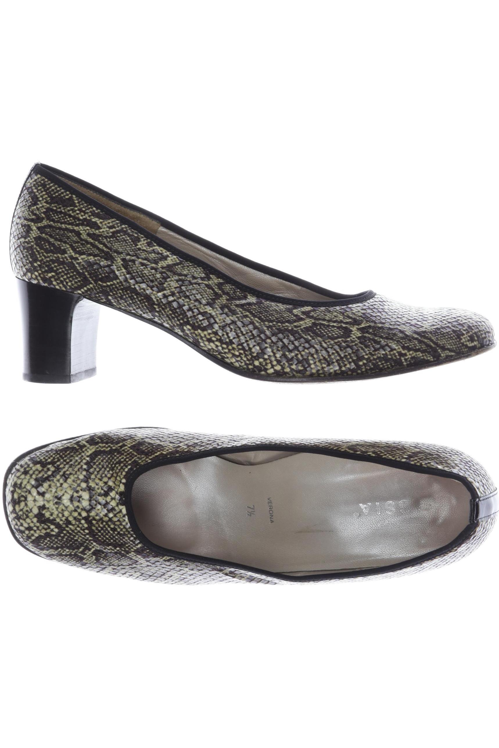 

Hassia Damen Pumps, grün, Gr. 7.5