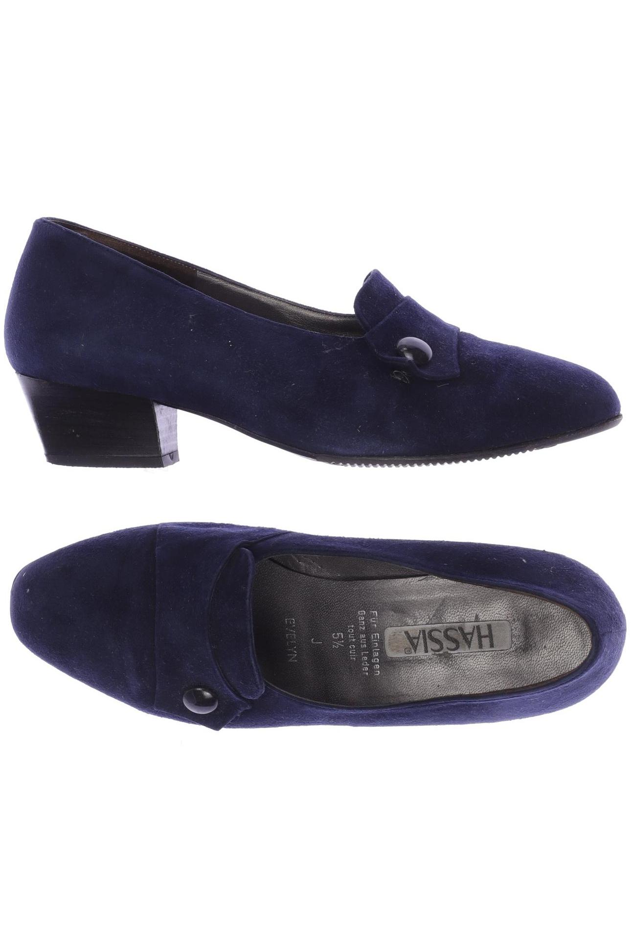 

Hassia Damen Pumps, marineblau, Gr. 5.5