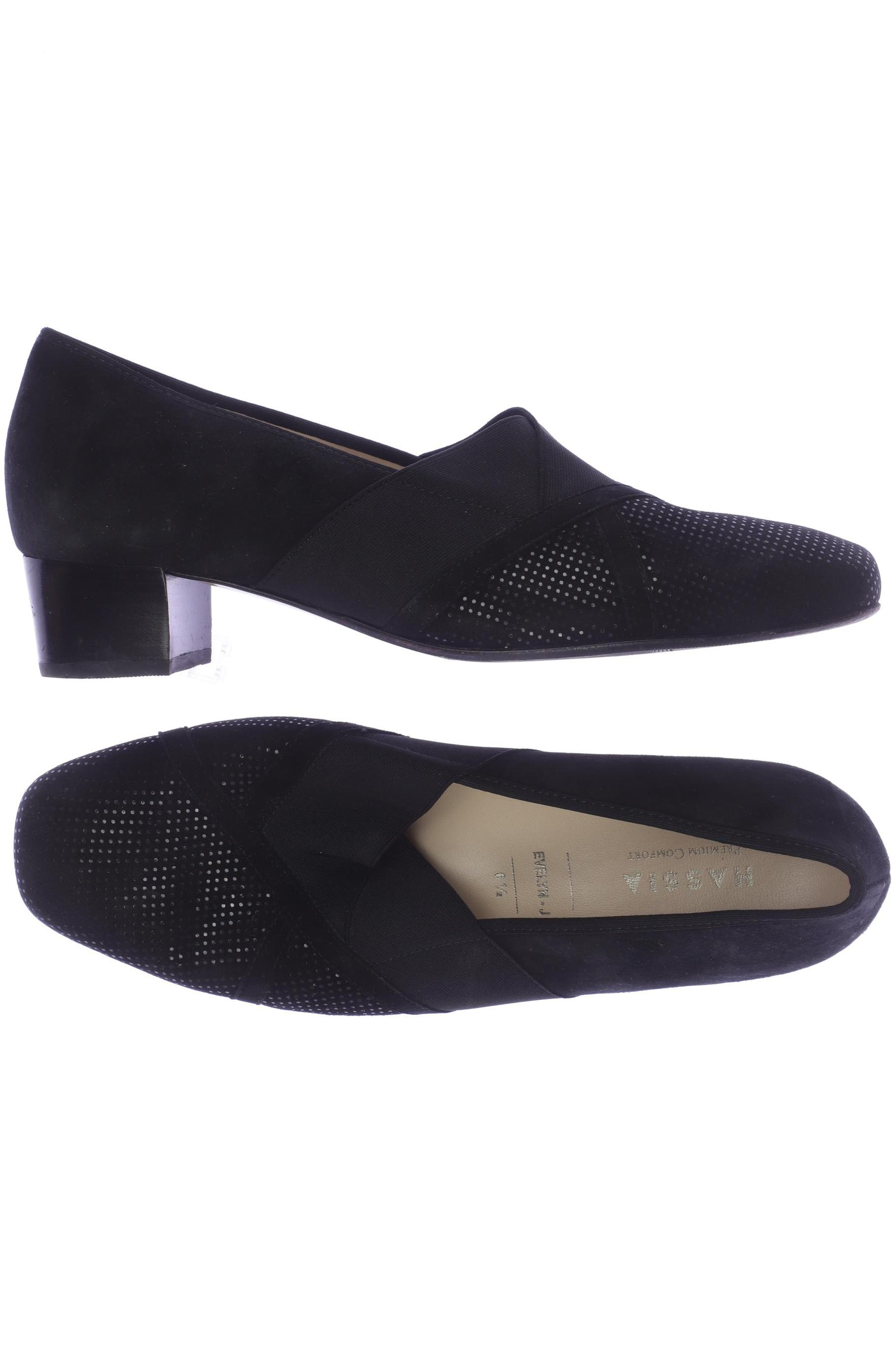 

Hassia Damen Pumps, schwarz, Gr. 6.5