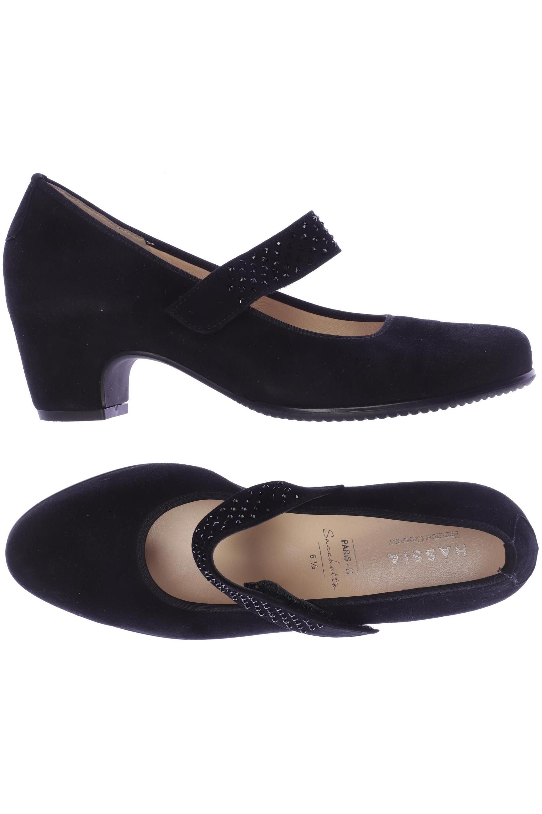 

Hassia Damen Pumps, schwarz, Gr. 6.5