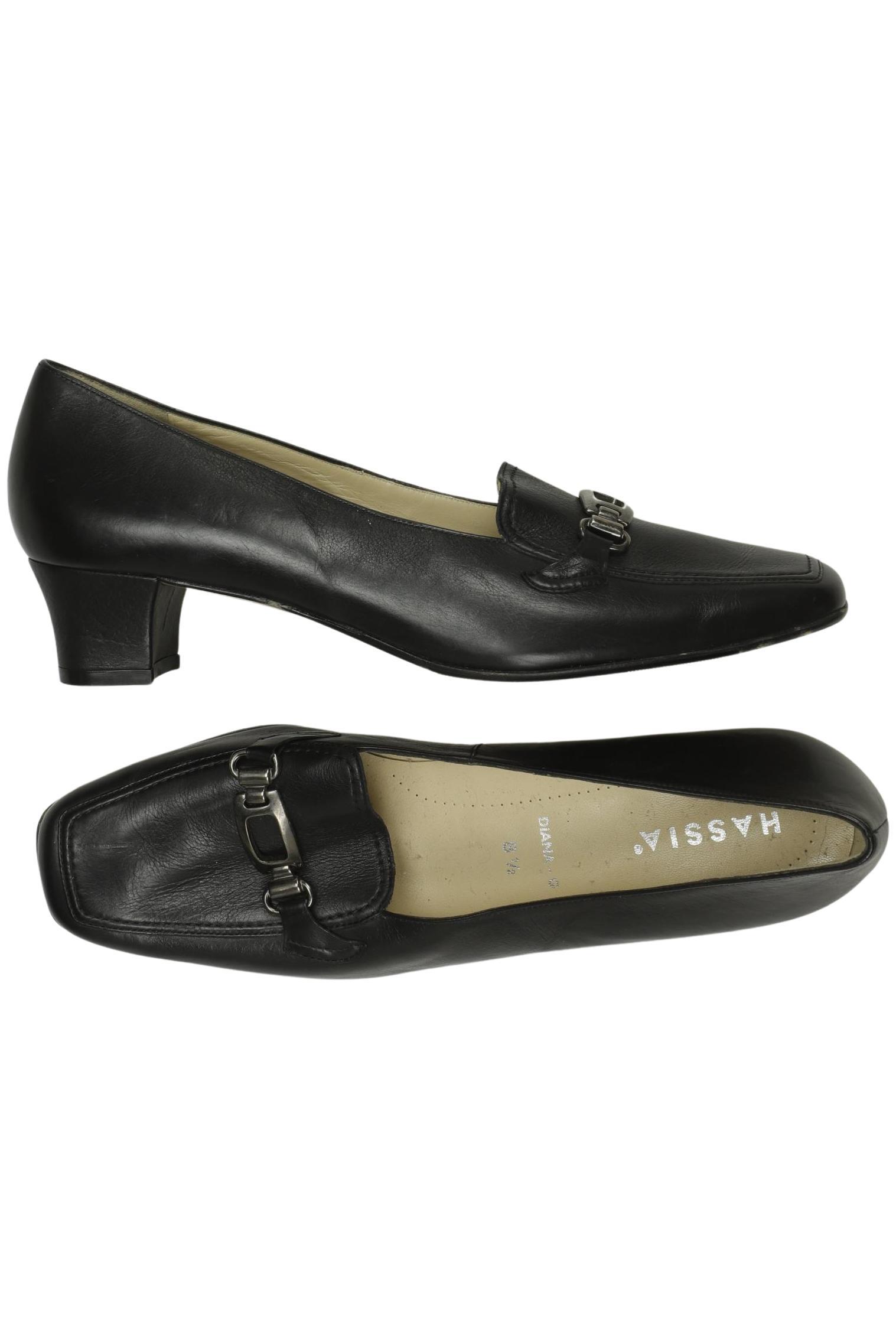 

Hassia Damen Pumps, schwarz, Gr. 8.5