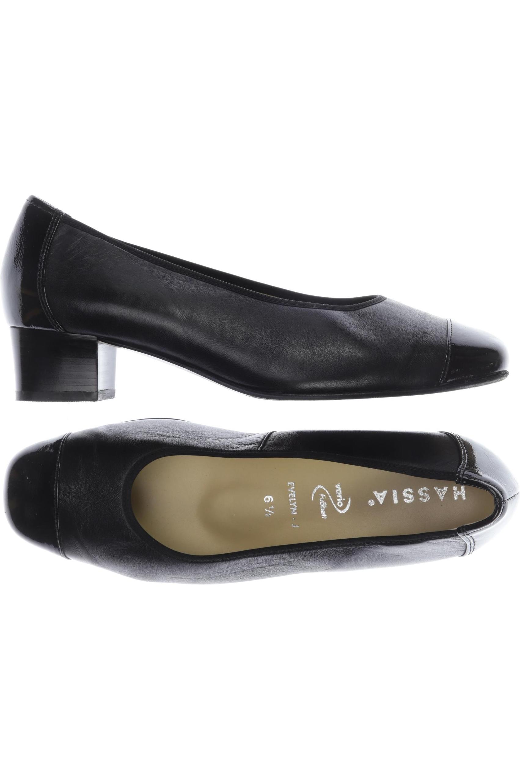

Hassia Damen Pumps, schwarz, Gr. 6.5
