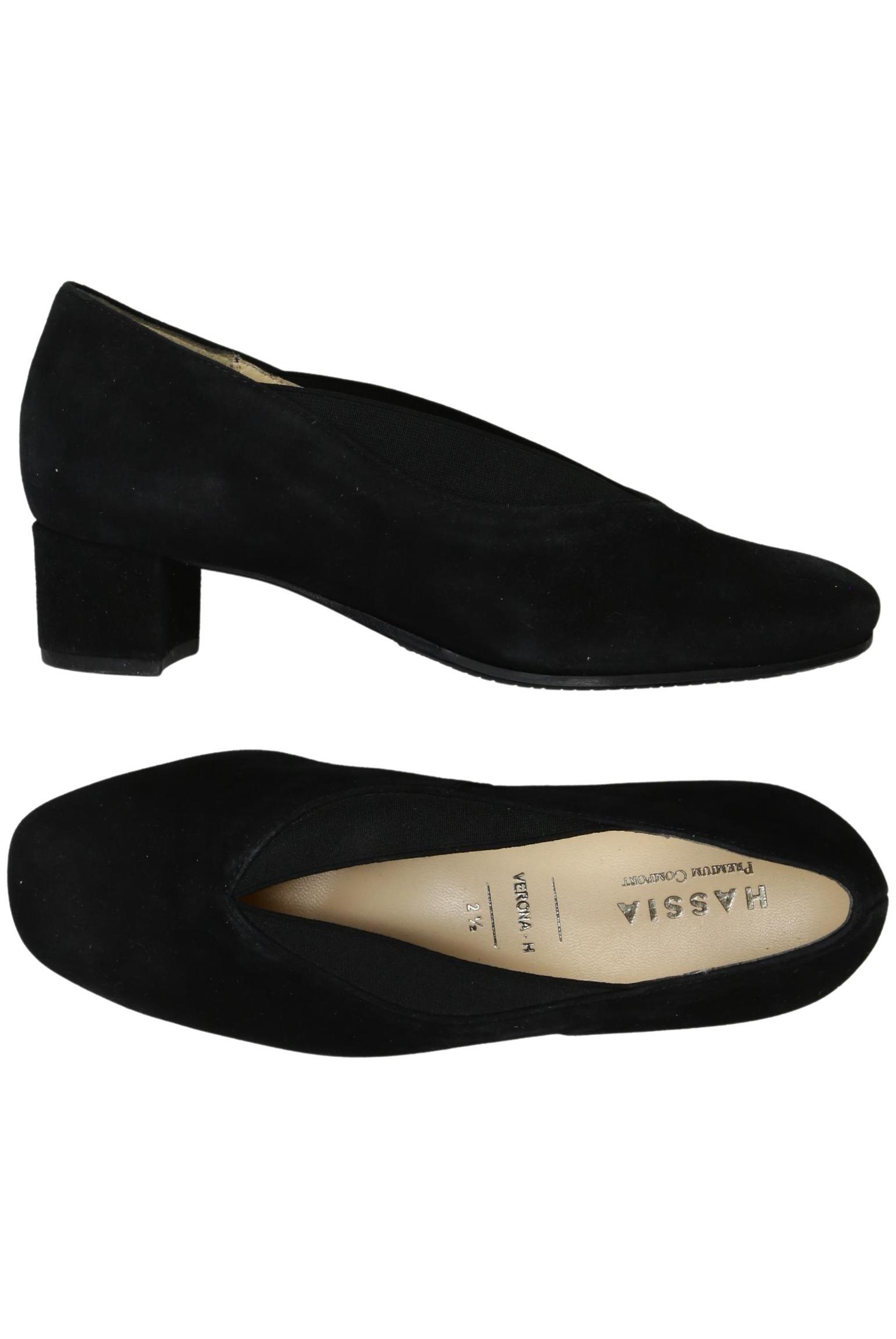 

Hassia Damen Pumps, schwarz, Gr. 2.5