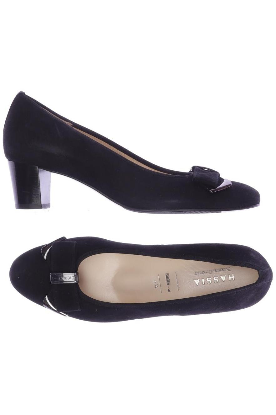 

Hassia Damen Pumps, schwarz, Gr. 4.5