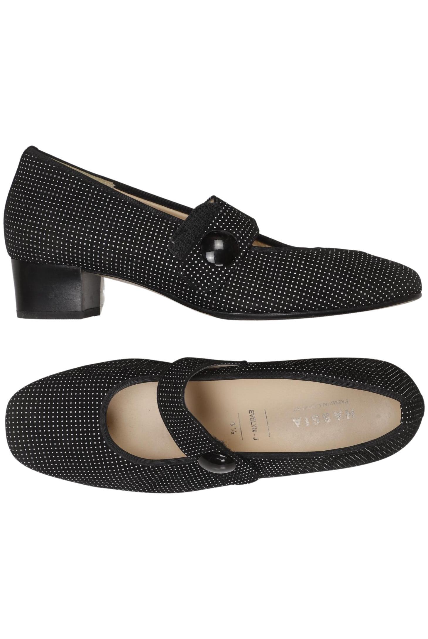 

Hassia Damen Pumps, schwarz, Gr. 6.5