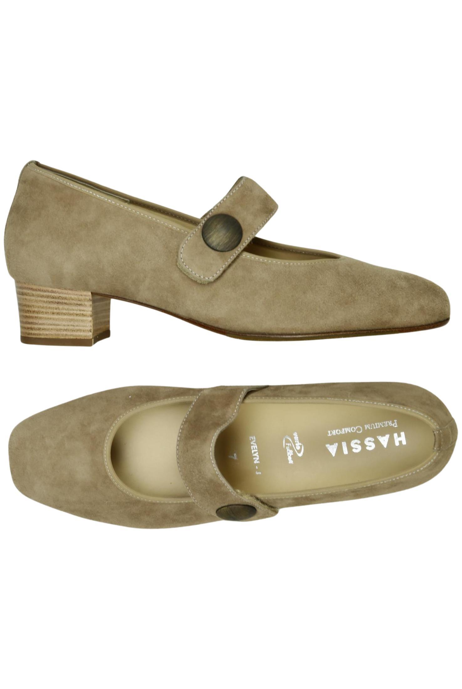 

Hassia Damen Pumps, beige, Gr. 7