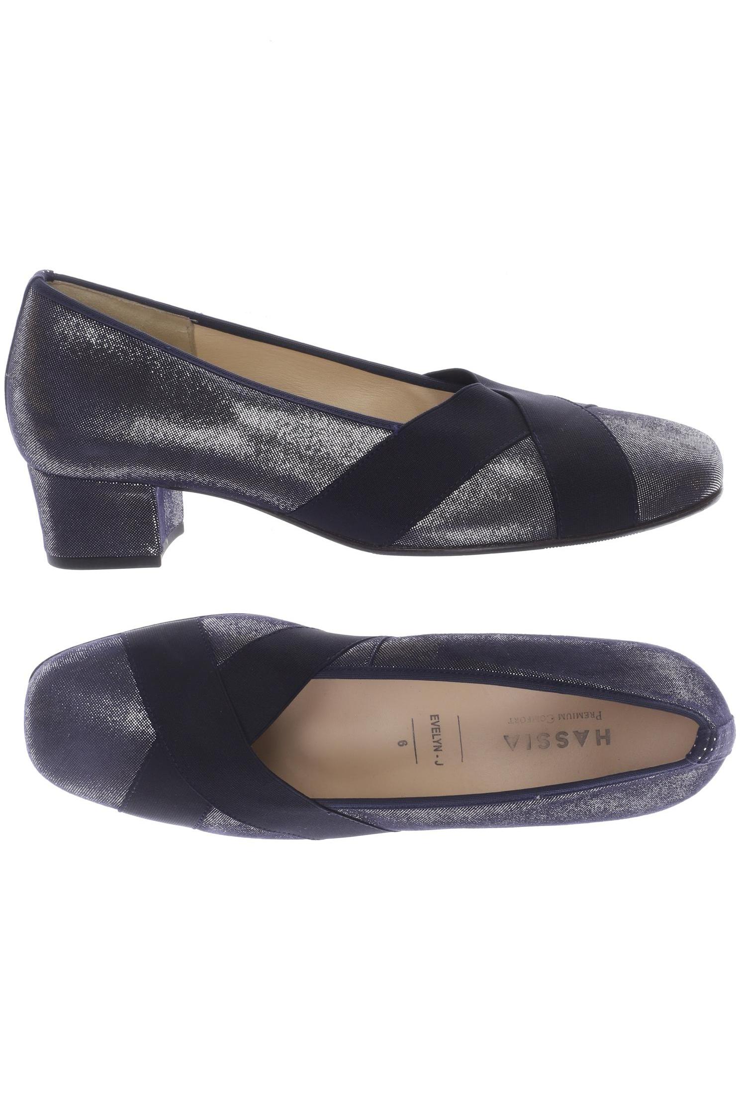 

HASSIA Damen Pumps, marineblau