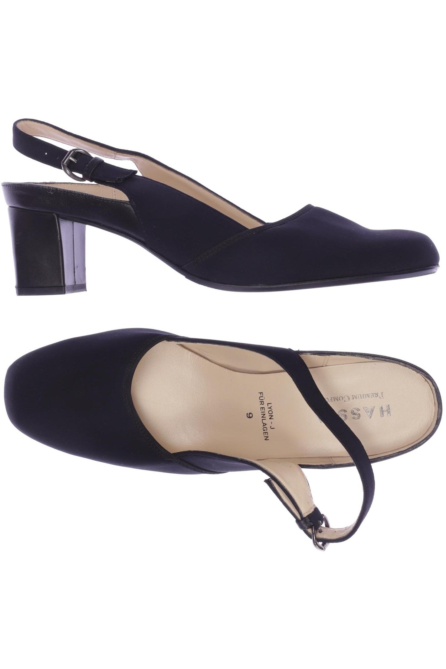 

Hassia Damen Pumps, schwarz, Gr. 9