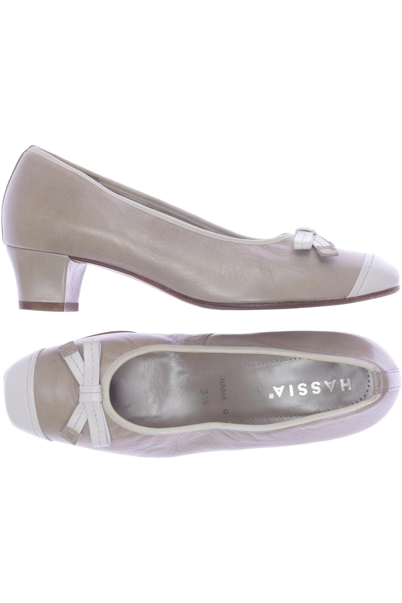 

Hassia Damen Pumps, beige, Gr. 3.5