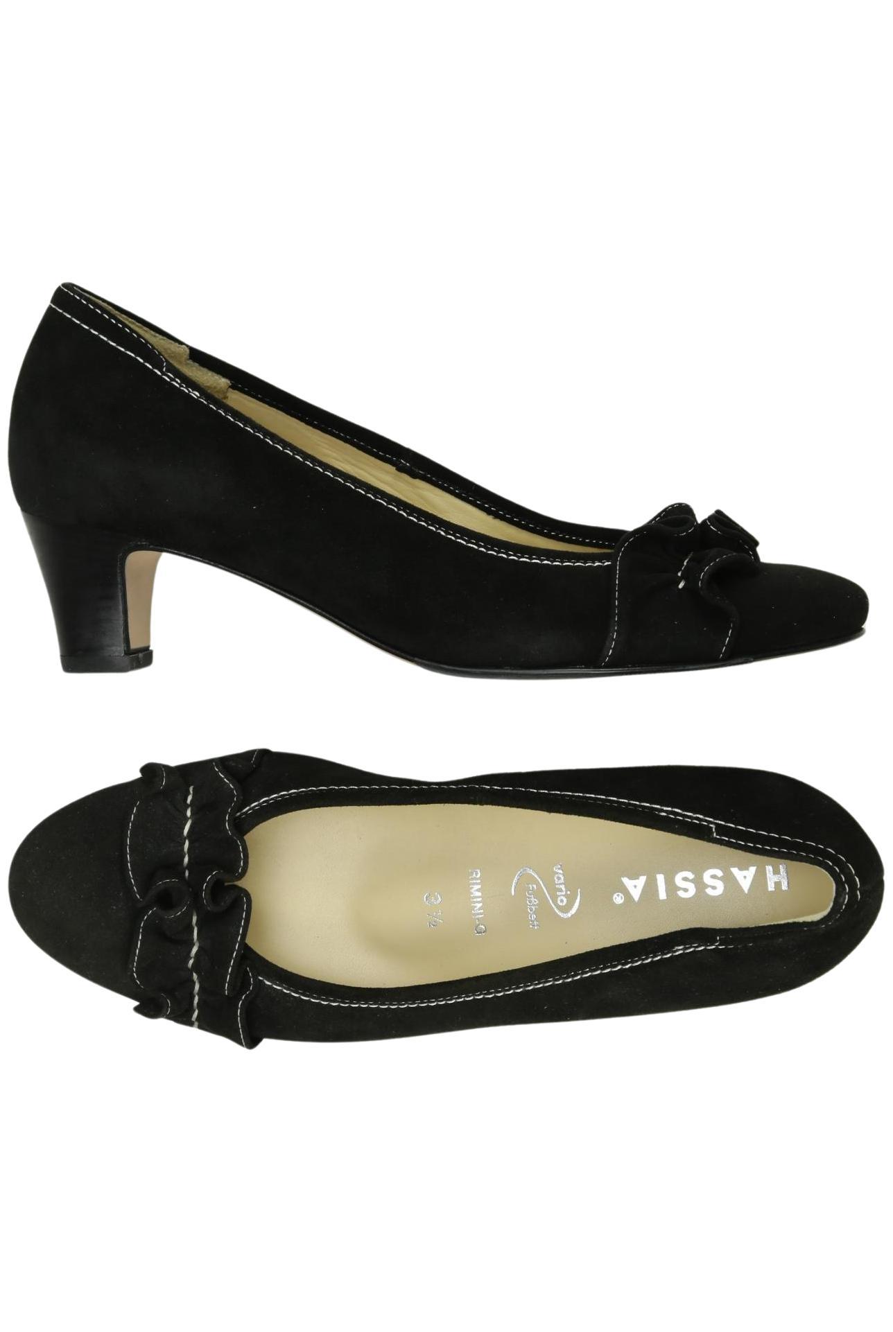 

Hassia Damen Pumps, schwarz, Gr. 3.5