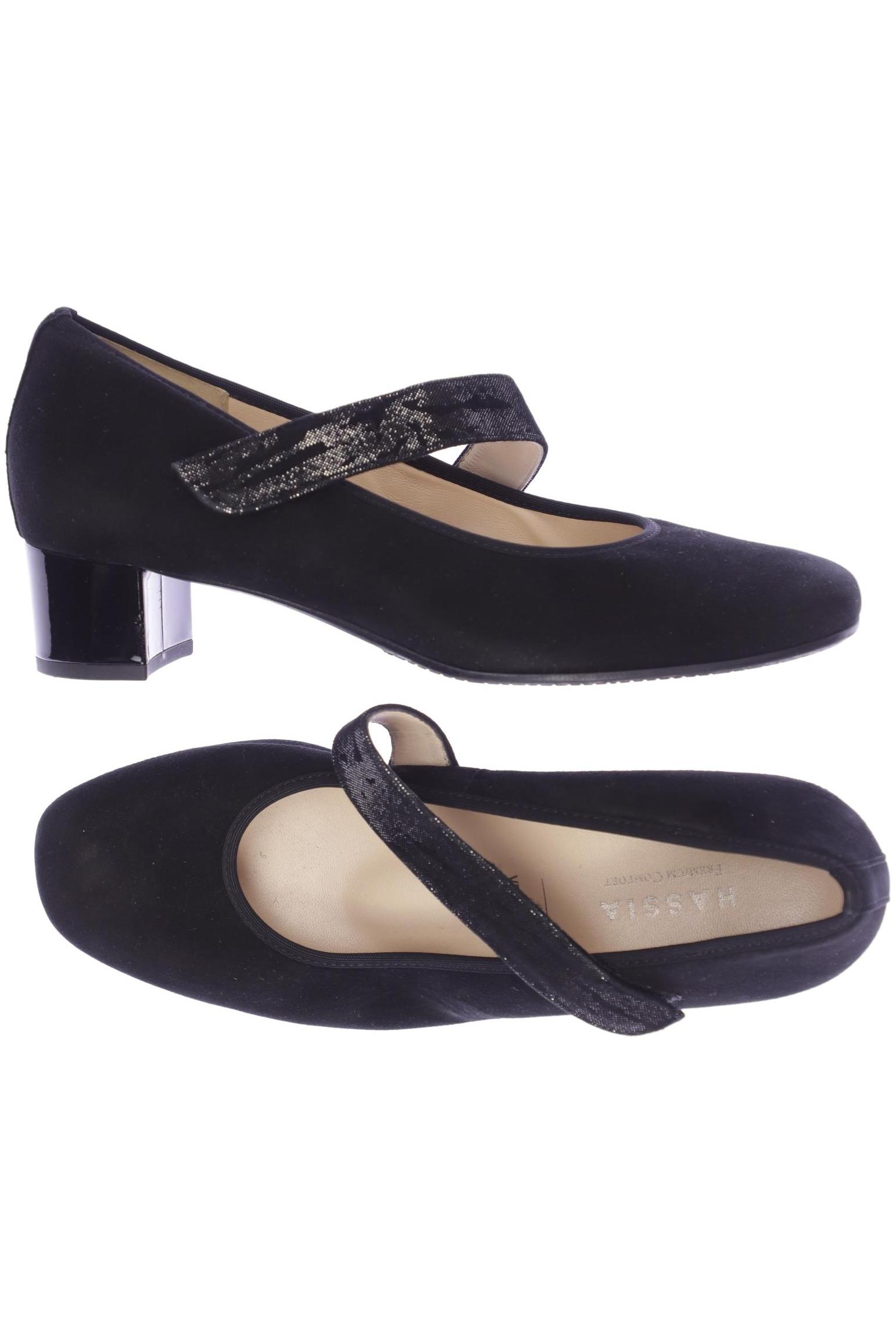 

Hassia Damen Pumps, schwarz, Gr. 4.5