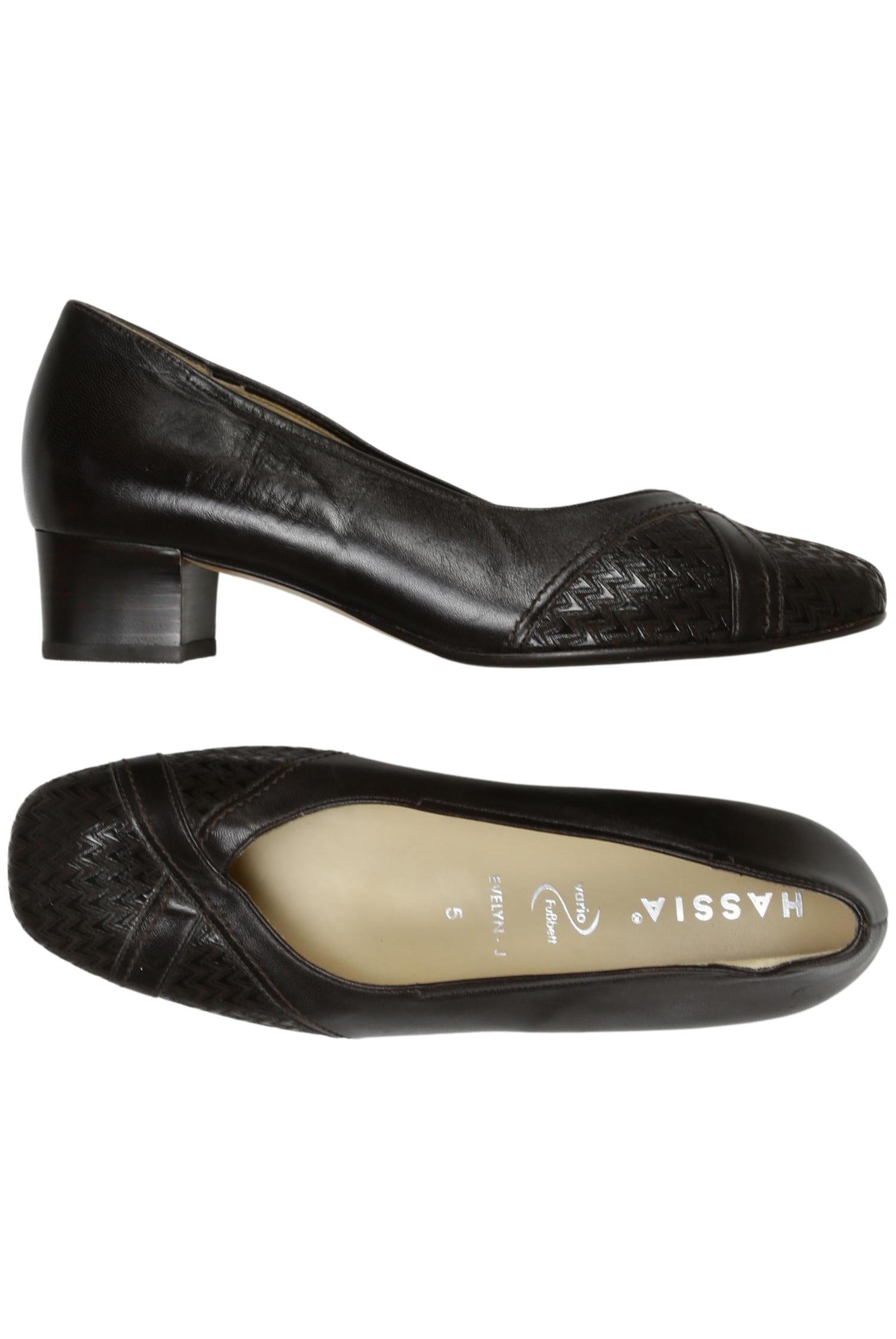 

Hassia Damen Pumps, braun, Gr. 5