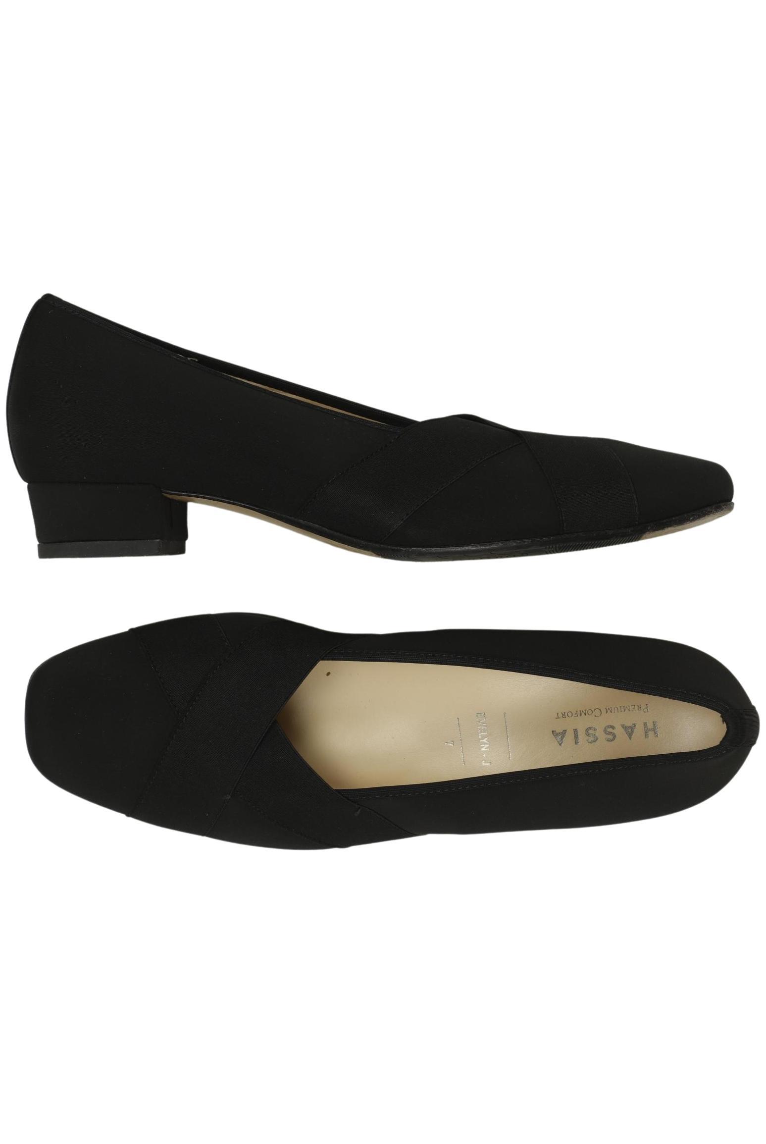 

Hassia Damen Pumps, schwarz, Gr. 7