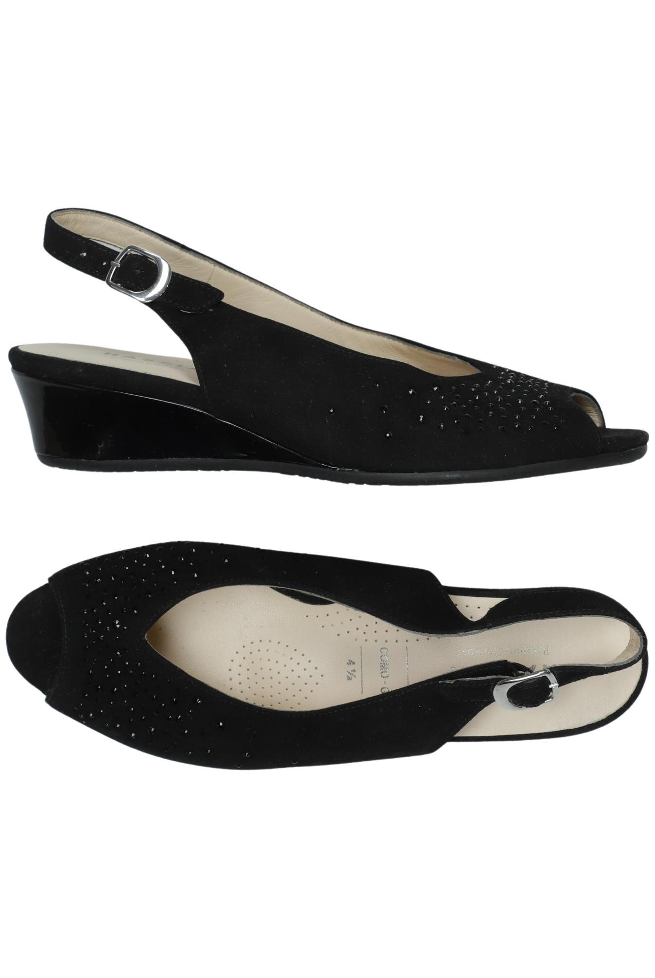 

Hassia Damen Sandale, schwarz, Gr. 4.5