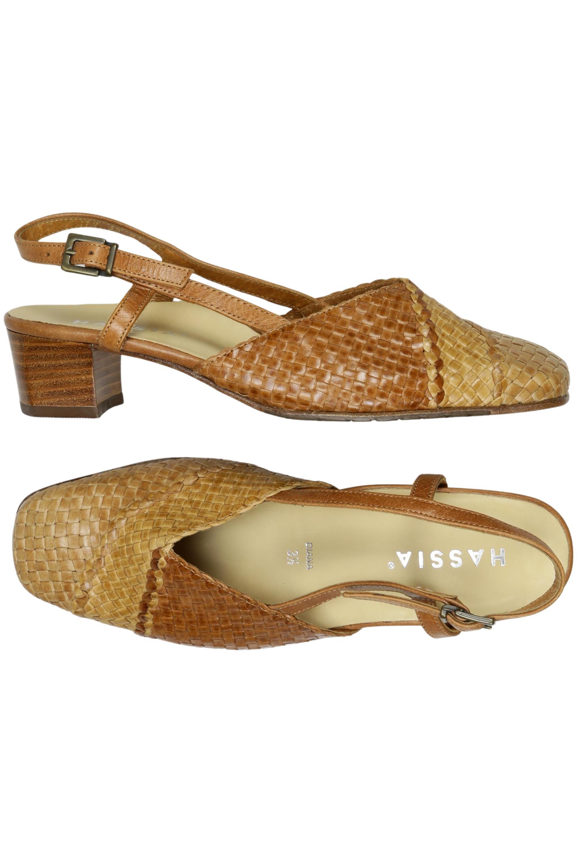 

Hassia Damen Sandale, braun, Gr. 3.5