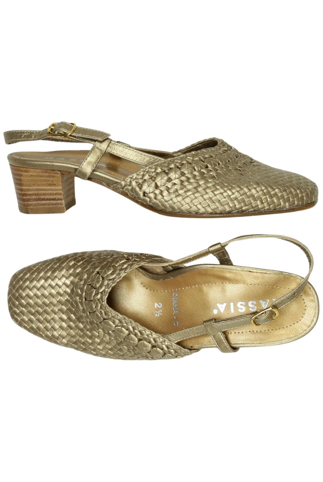 Thumbnail - Hassia Damen Sandale, gold, Gr. 2.5