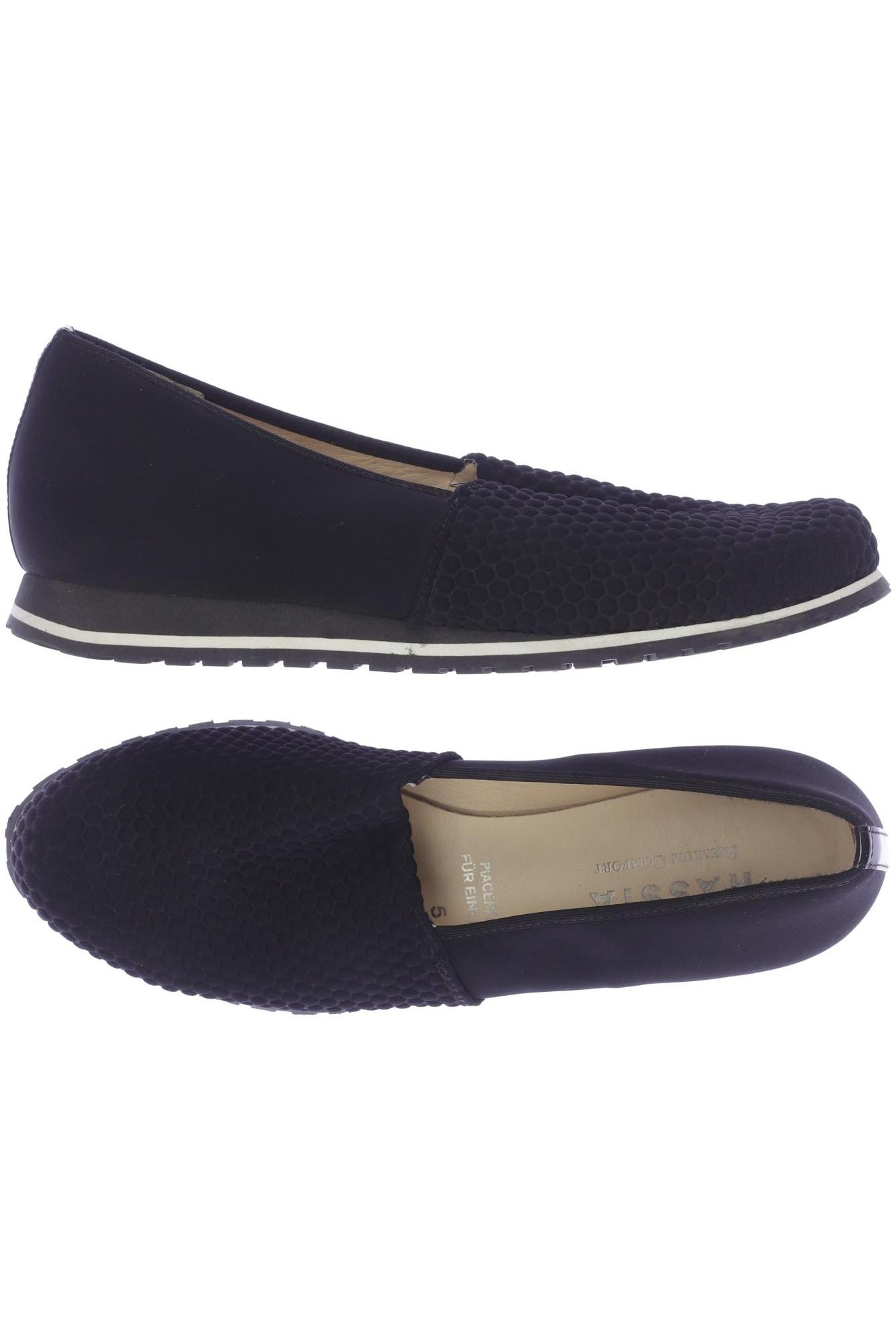 

Hassia Damen Sneakers, schwarz, Gr. 5