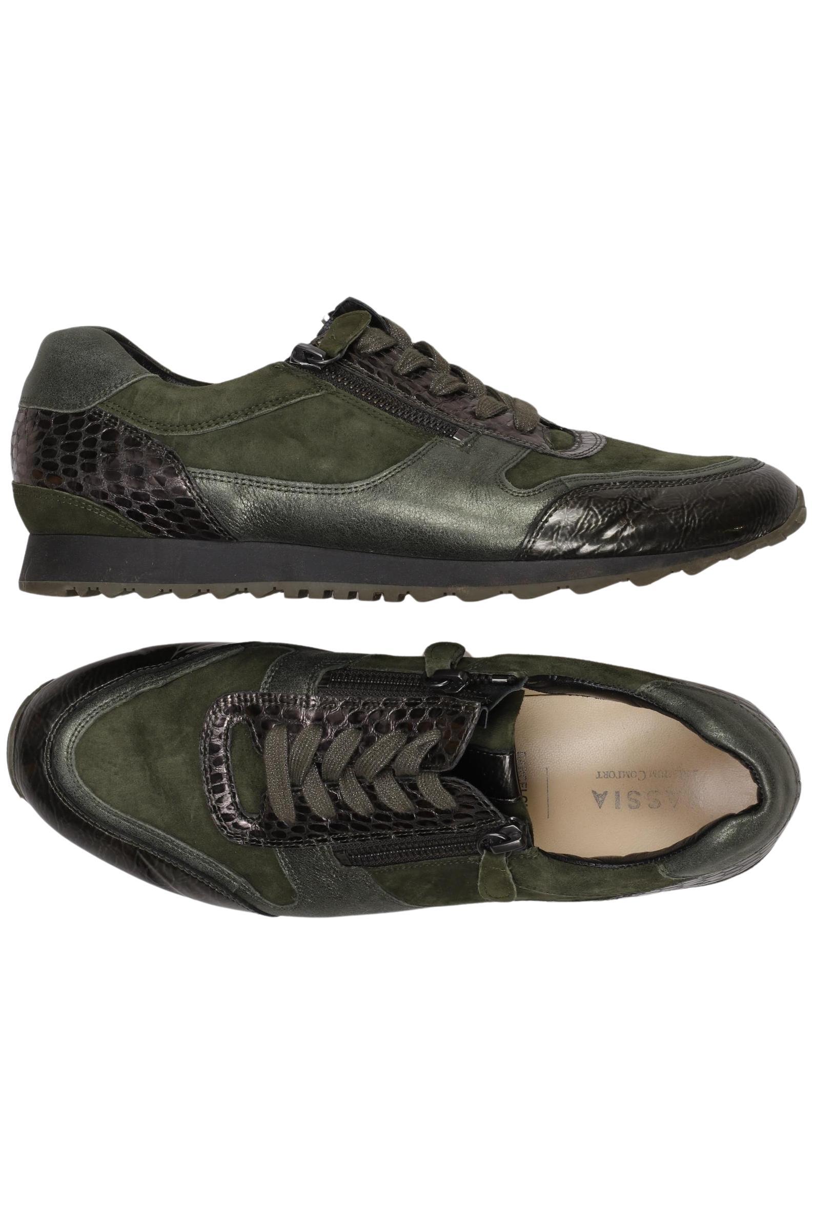 

Hassia Damen Sneakers, grün, Gr. 7.5