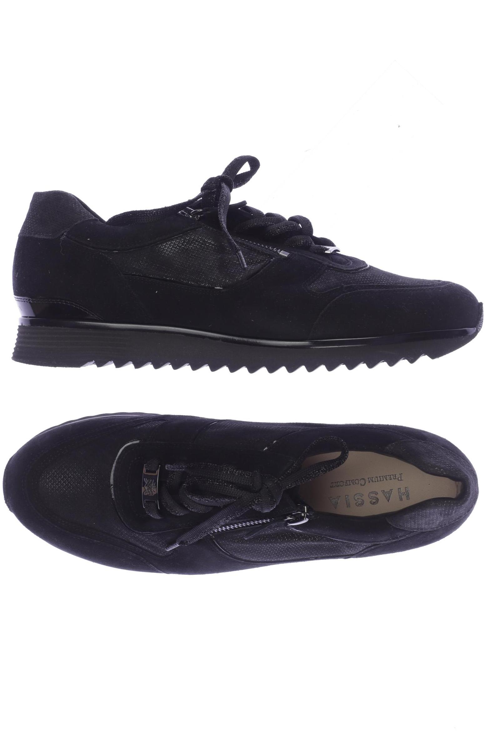 

Hassia Damen Sneakers, schwarz, Gr. 6