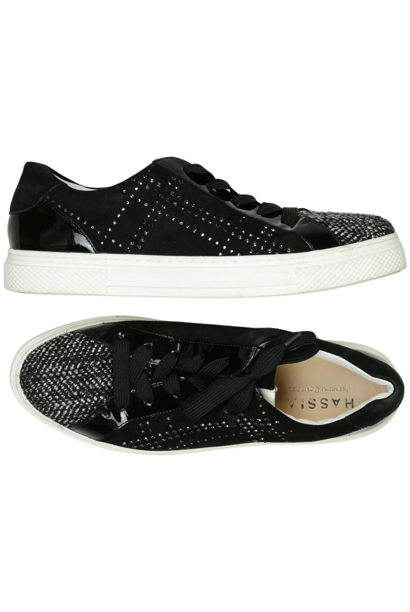 

Hassia Damen Sneakers, schwarz, Gr. 6