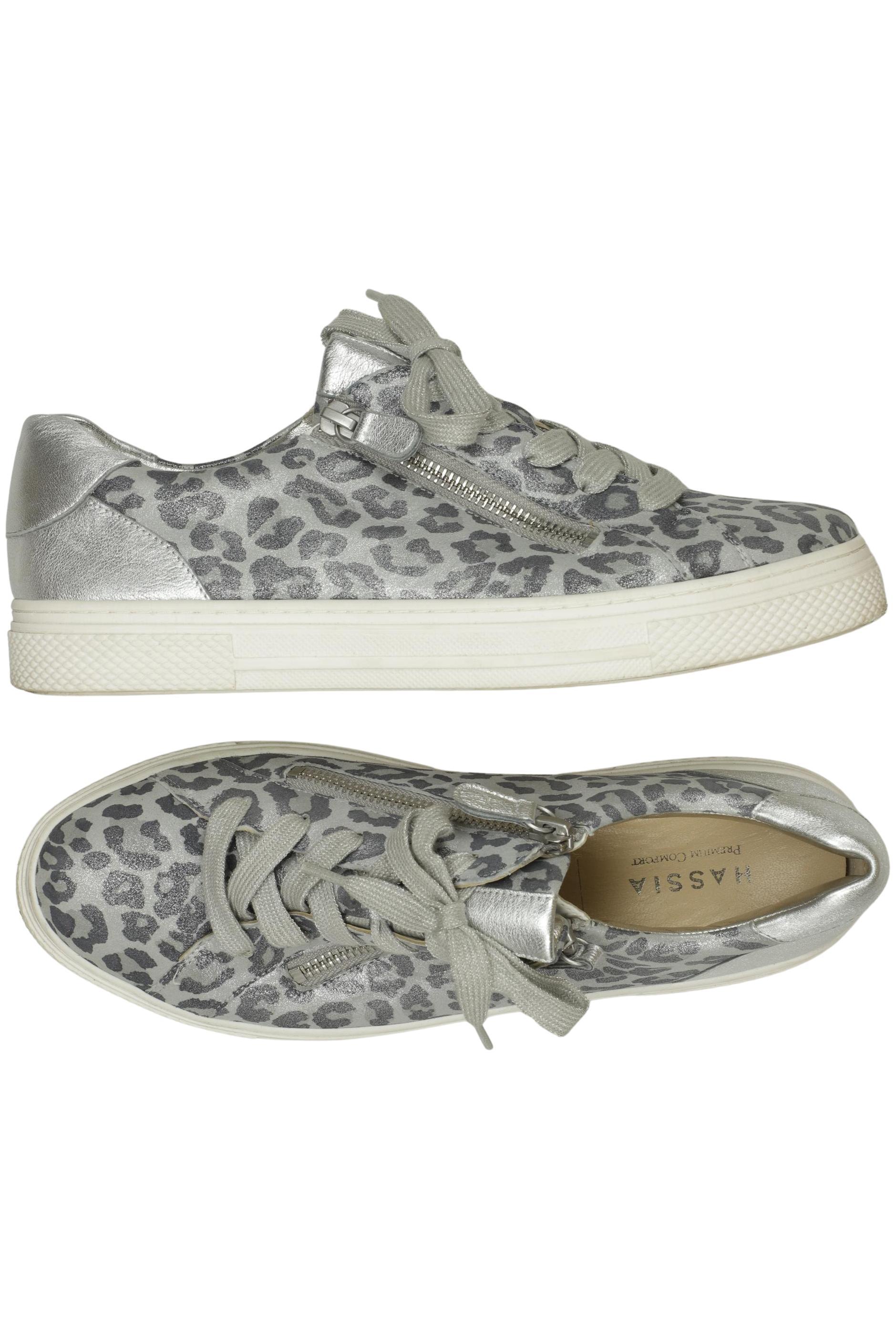 

Hassia Damen Sneakers, silber, Gr. 6