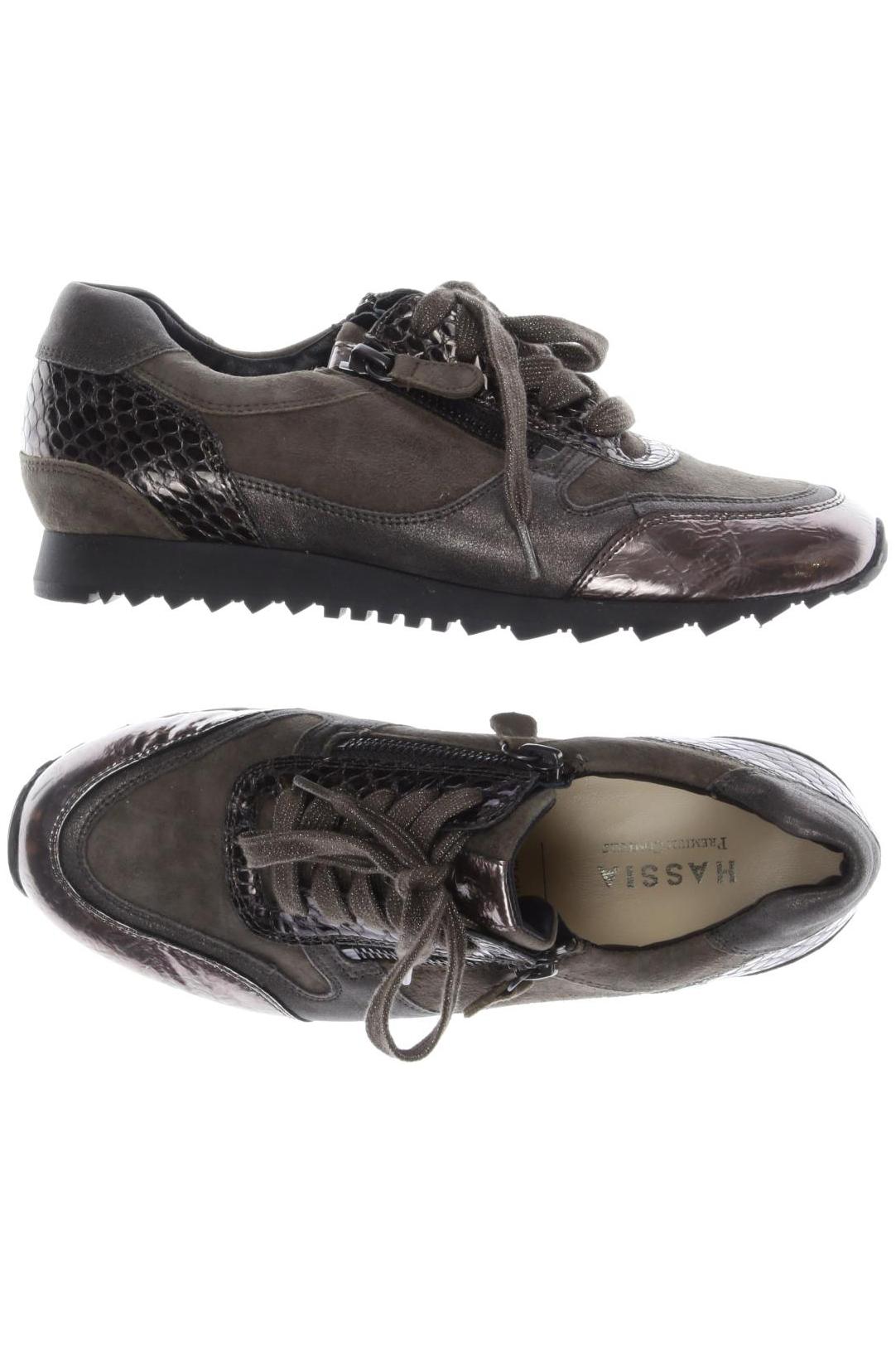 

Hassia Damen Sneakers, braun, Gr. 3.5
