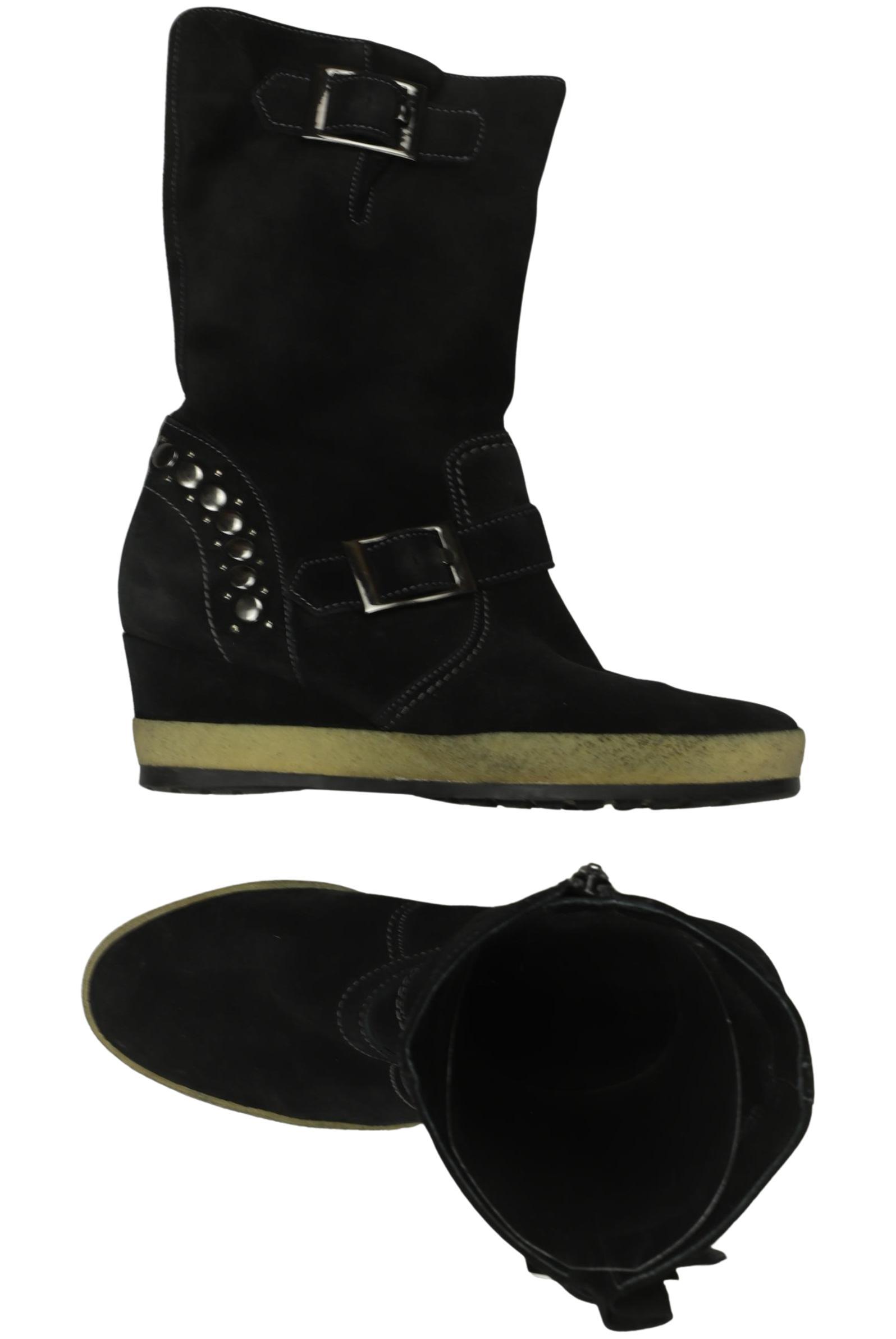 

Hassia Damen Stiefel, schwarz, Gr. 4