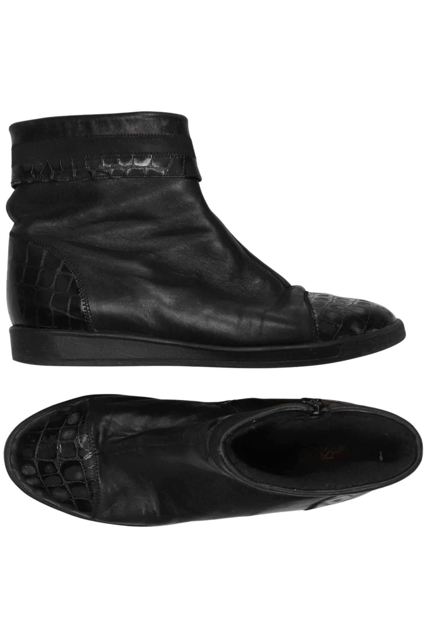 

Hassia Damen Stiefelette, schwarz, Gr. 6