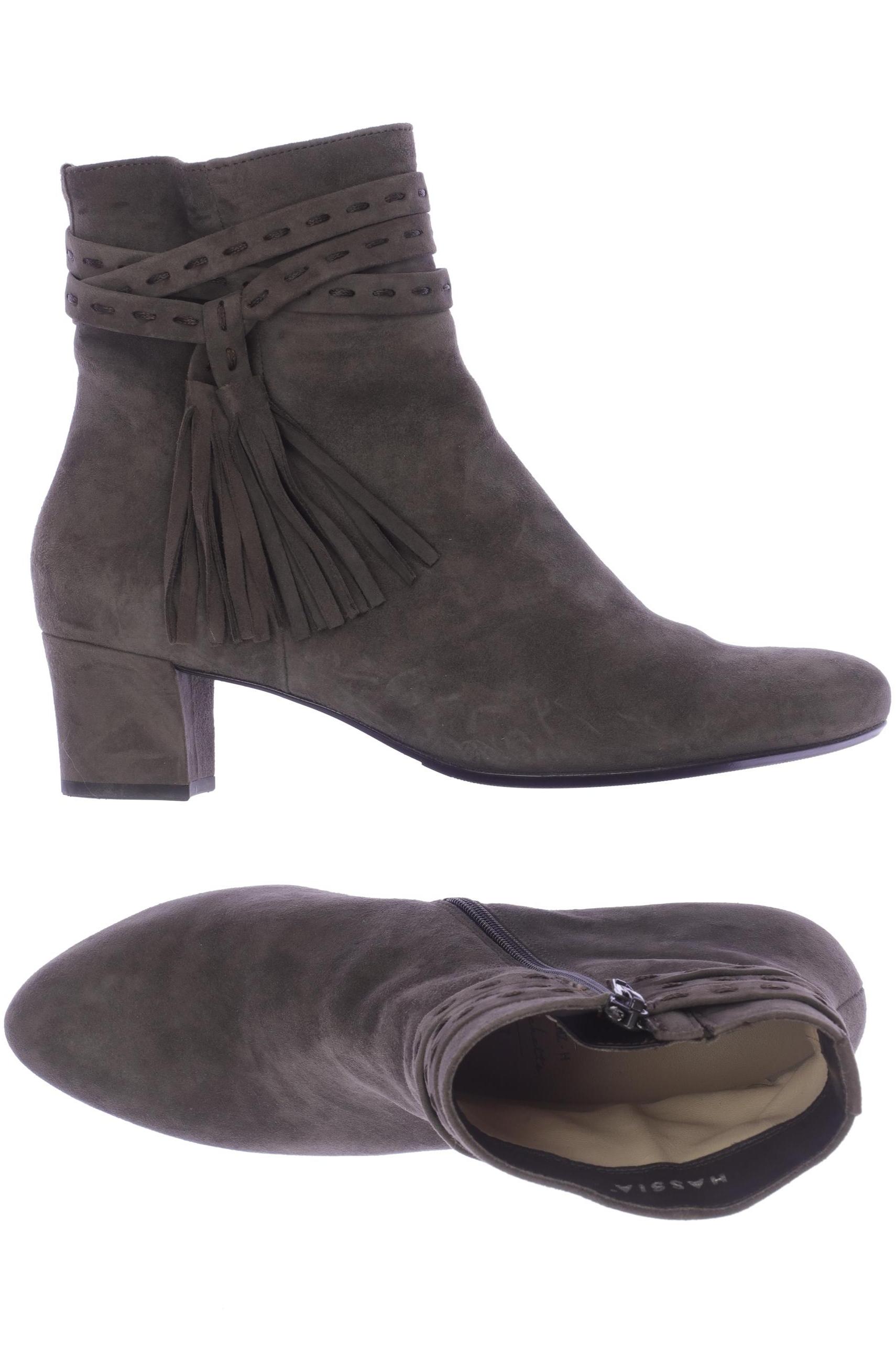 

Hassia Damen Stiefelette, braun, Gr. 7