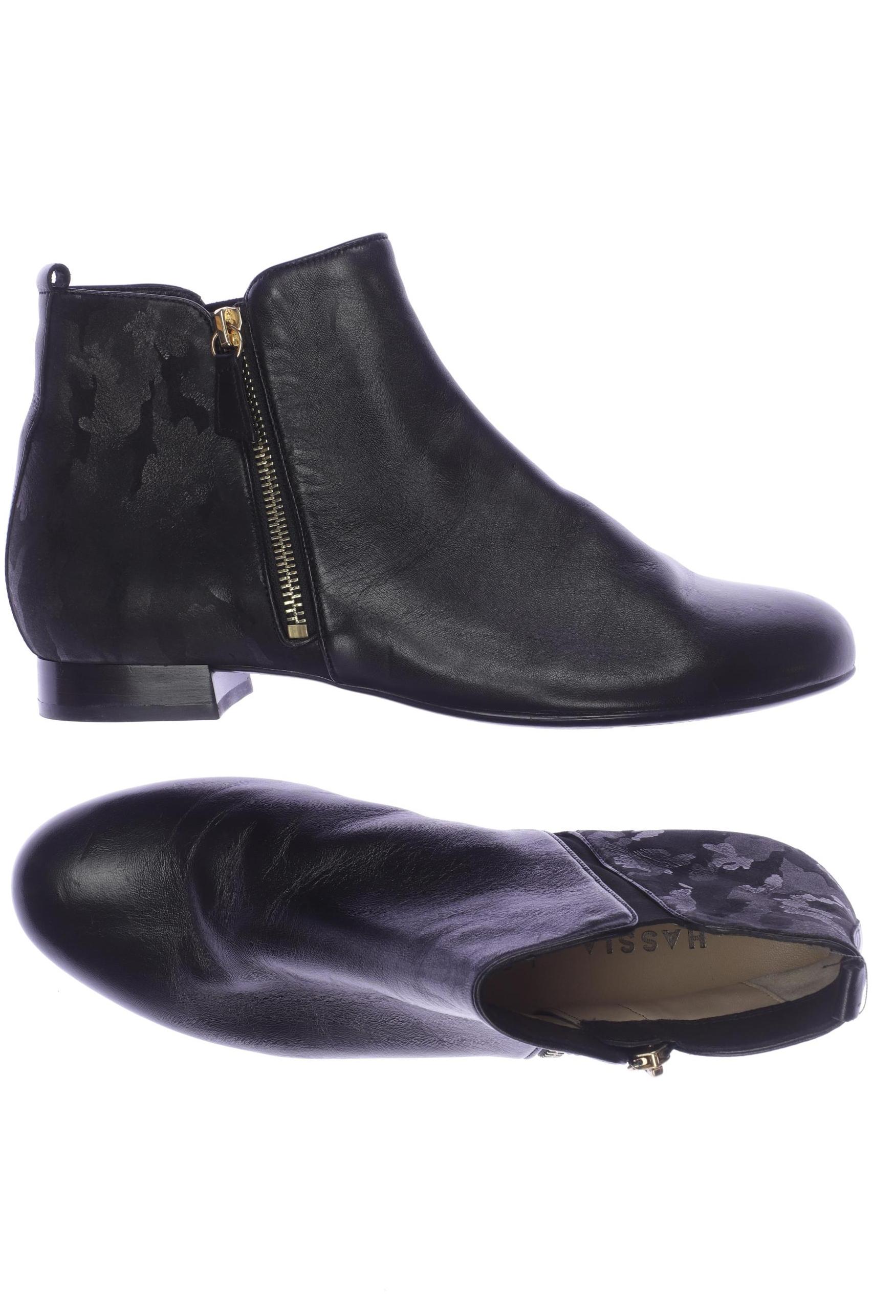 

Hassia Damen Stiefelette, schwarz, Gr. 5.5