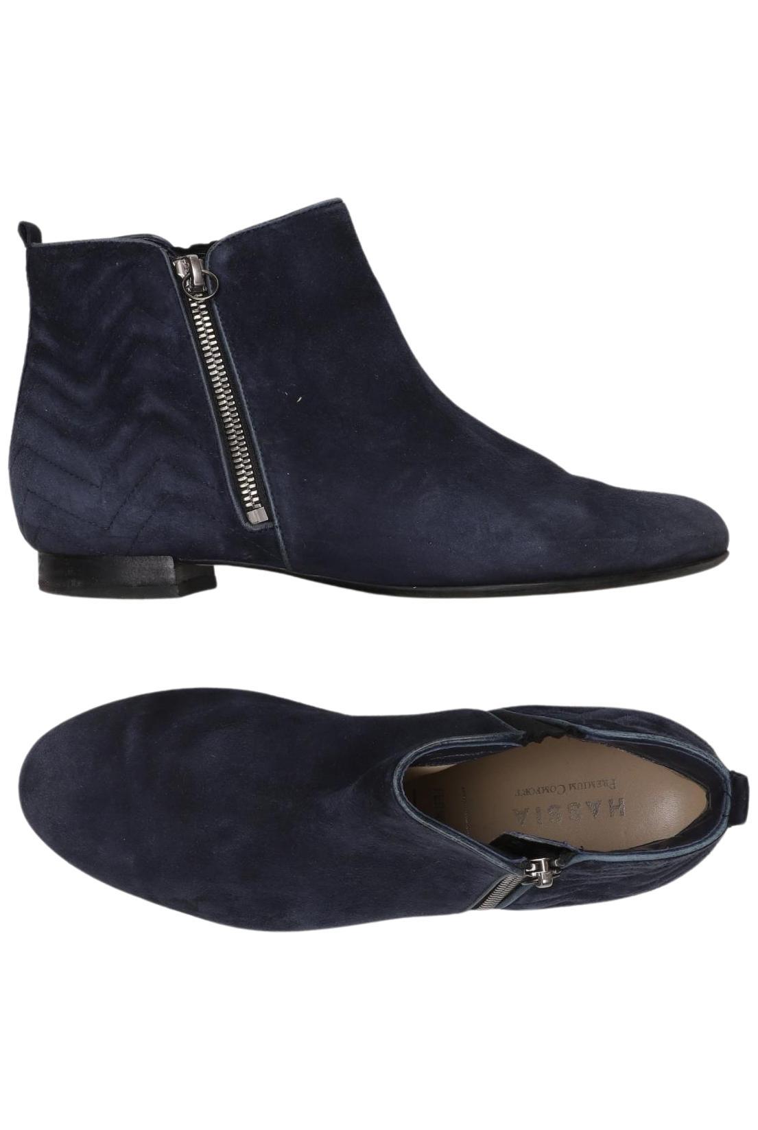 

Hassia Damen Stiefelette, marineblau, Gr. 3.5