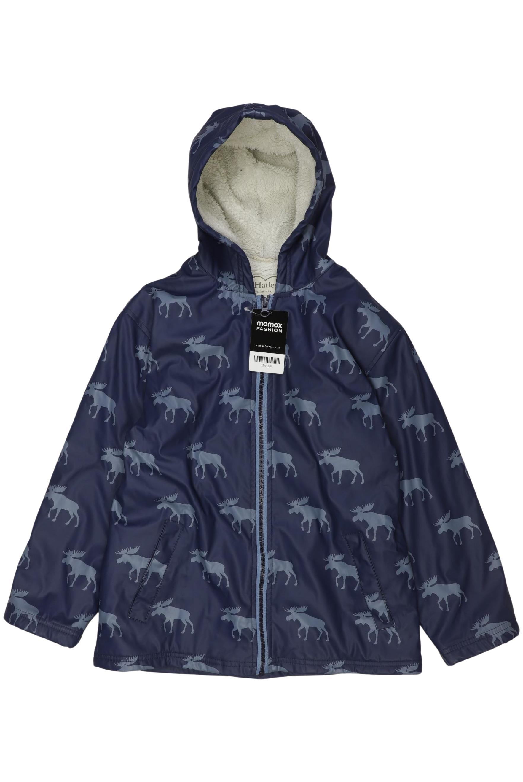 

hatley Jungen Jacke, marineblau, Gr. 10