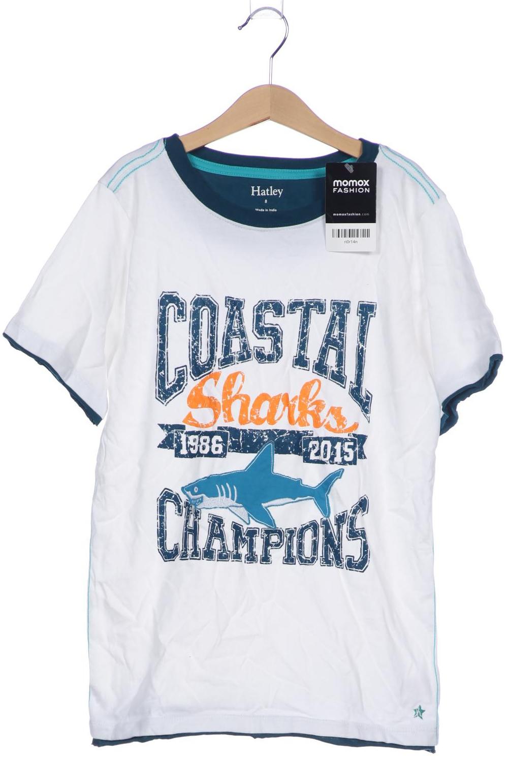 

hatley Herren T-Shirt, weiß, Gr. 128