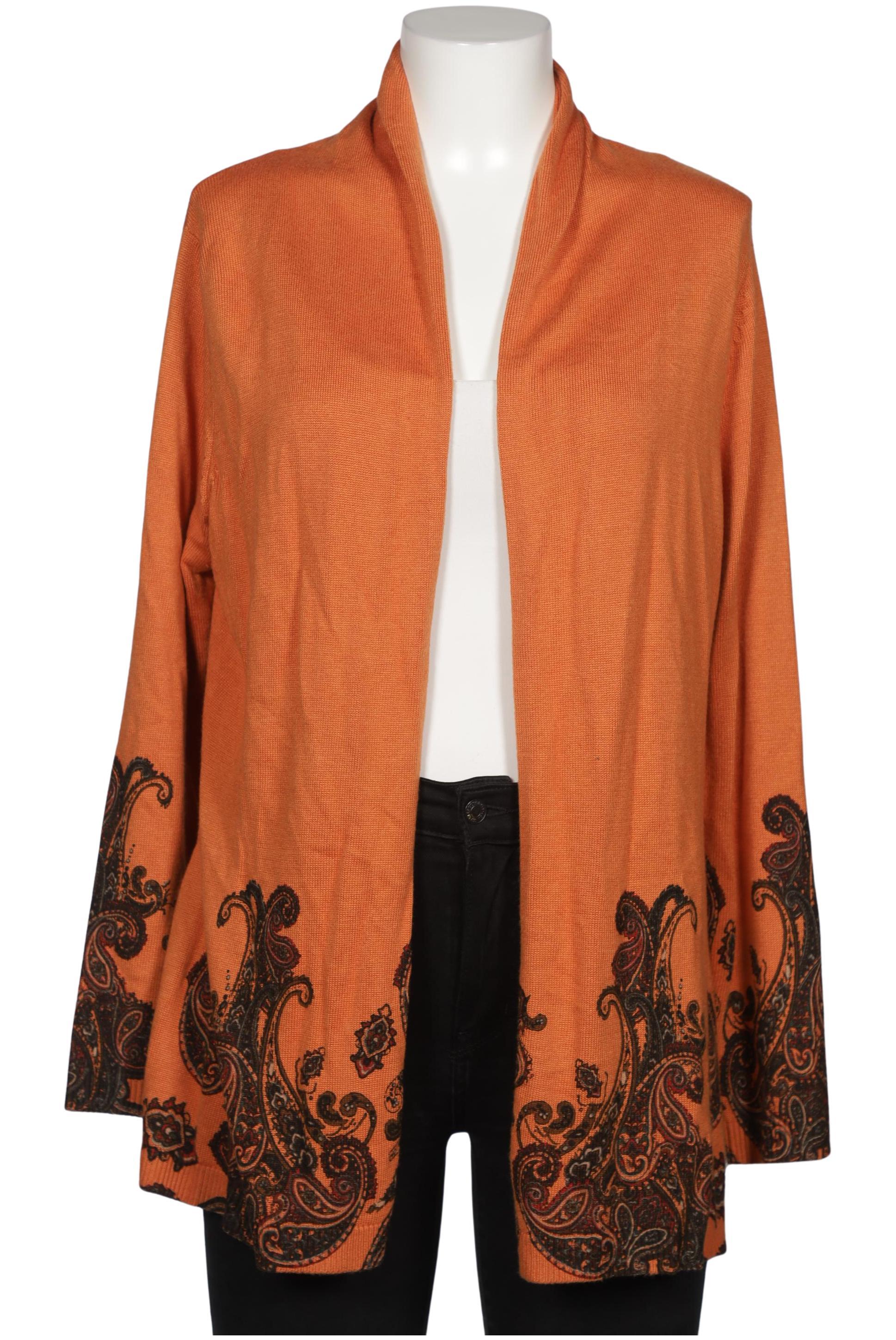 

Hauber Damen Strickjacke, orange, Gr. 42