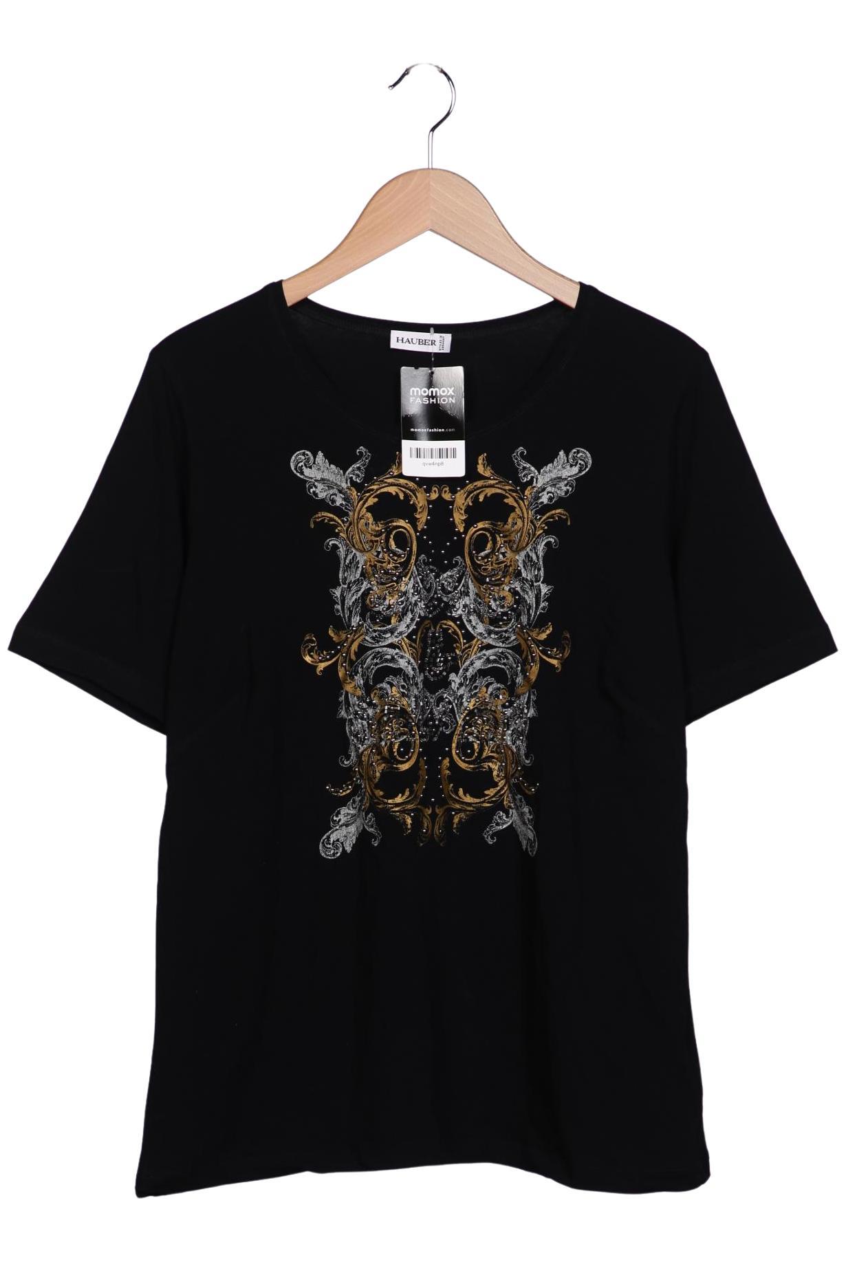 

Hauber Damen T-Shirt, schwarz, Gr. 48