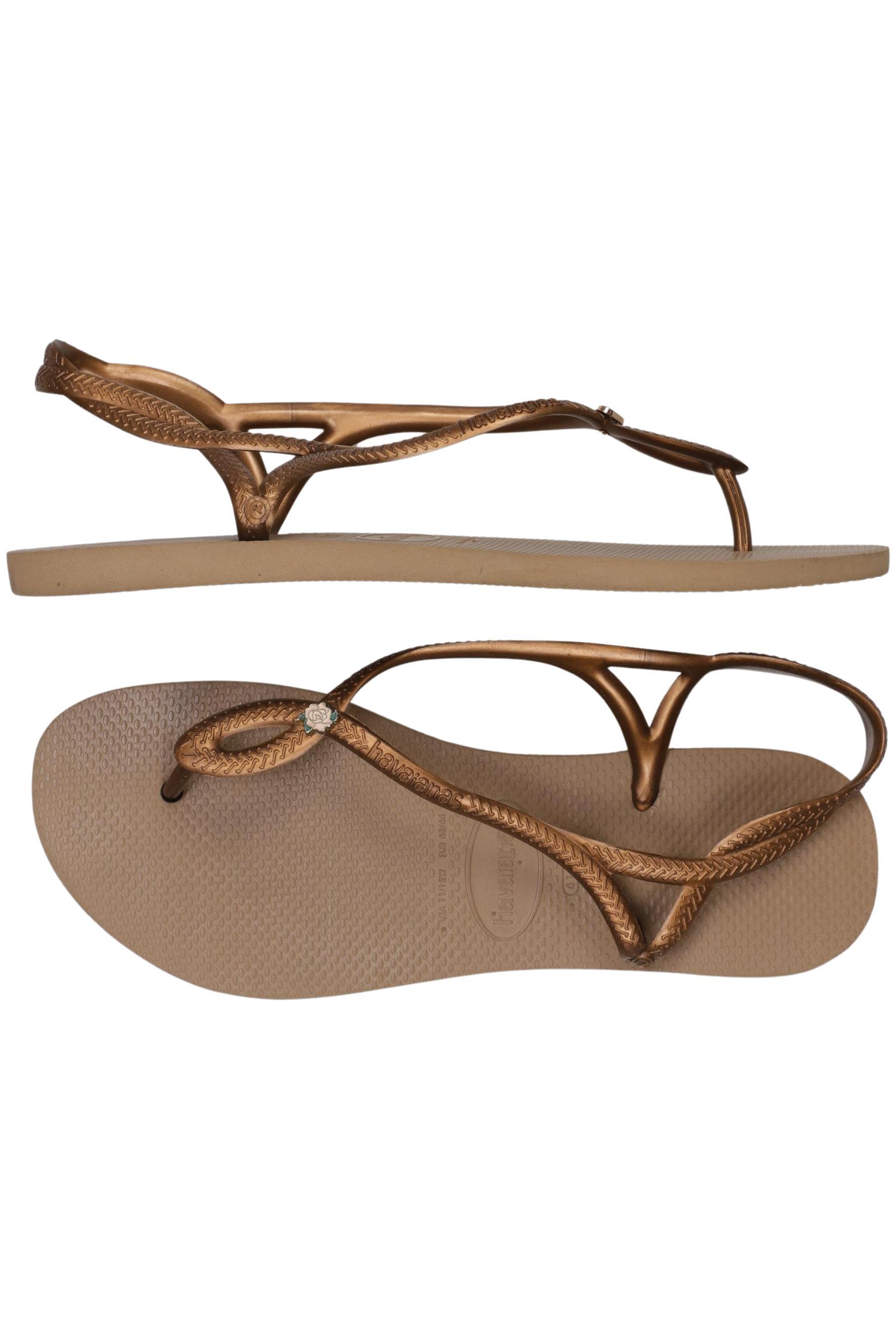 

Havaianas Damen Sandale, gold, Gr. 43