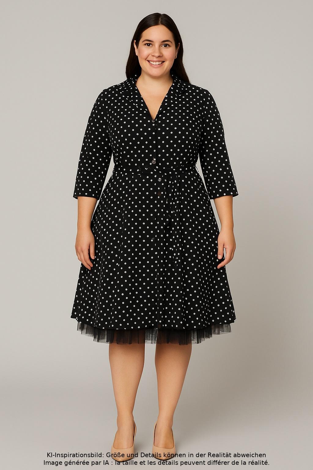 

Hearts Roses Damen Kleid, mehrfarbig, Gr. 46