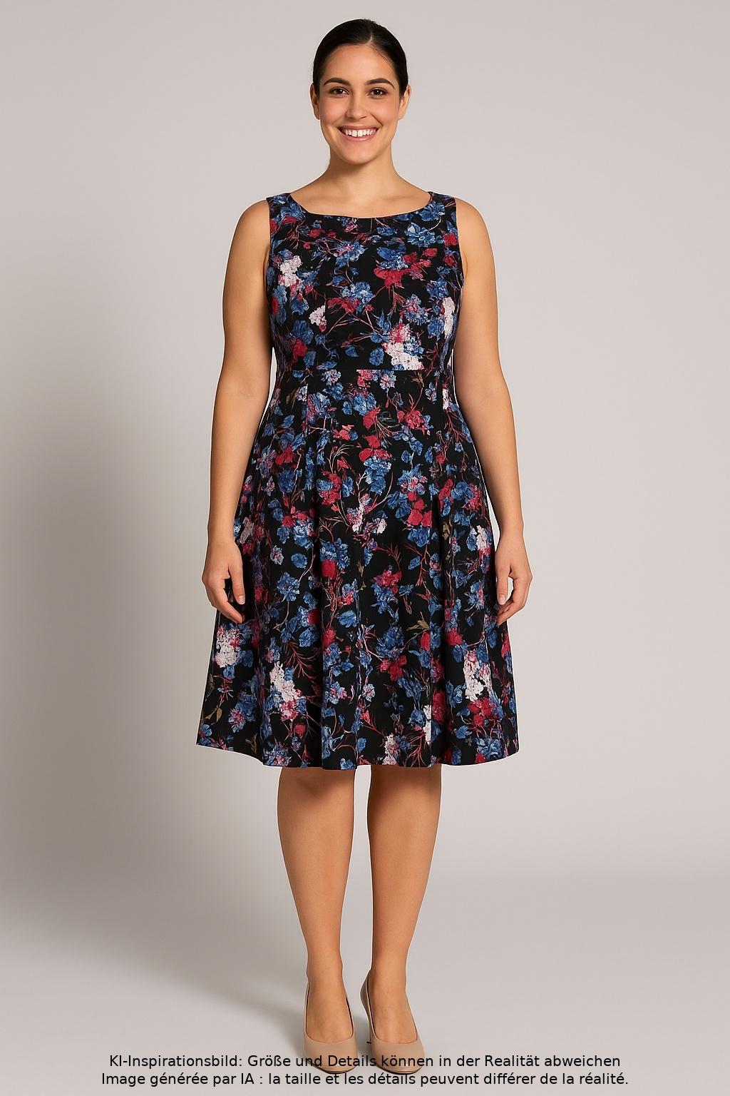 

Hearts Roses Damen Kleid, mehrfarbig, Gr. 46