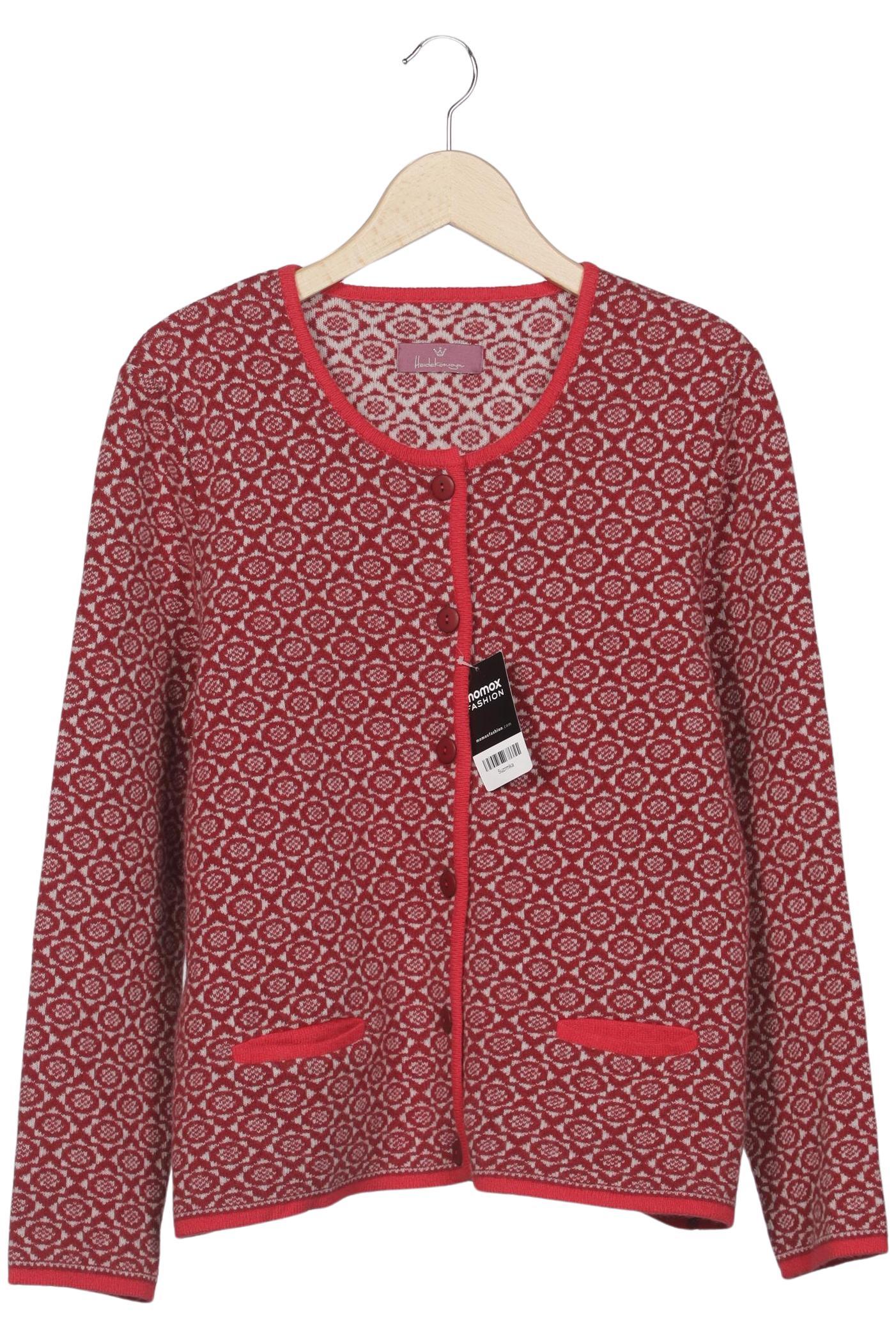 

Heidekönigin Damen Strickjacke, rot, Gr. 42