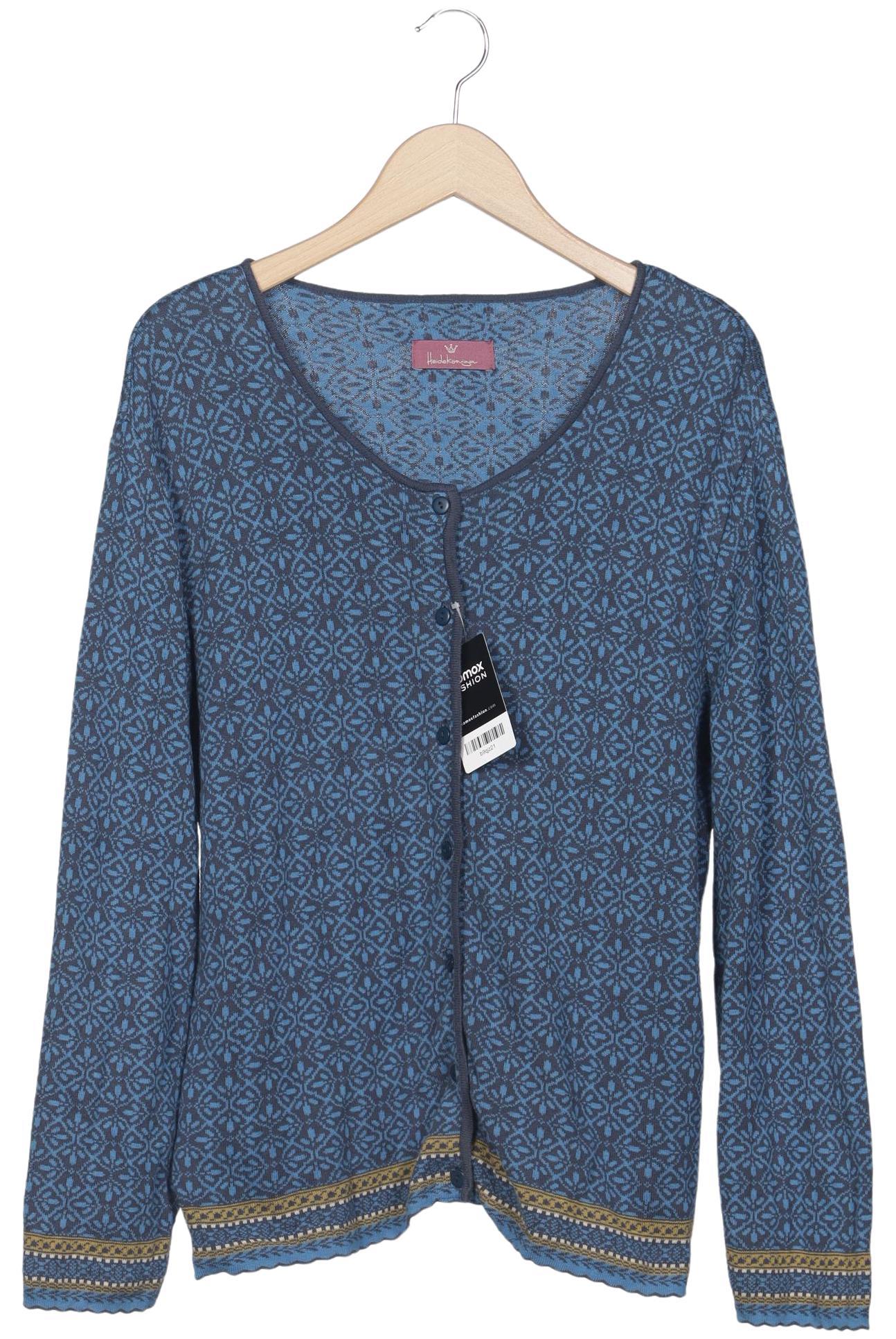 

Heidekönigin Damen Strickjacke, blau, Gr. 46