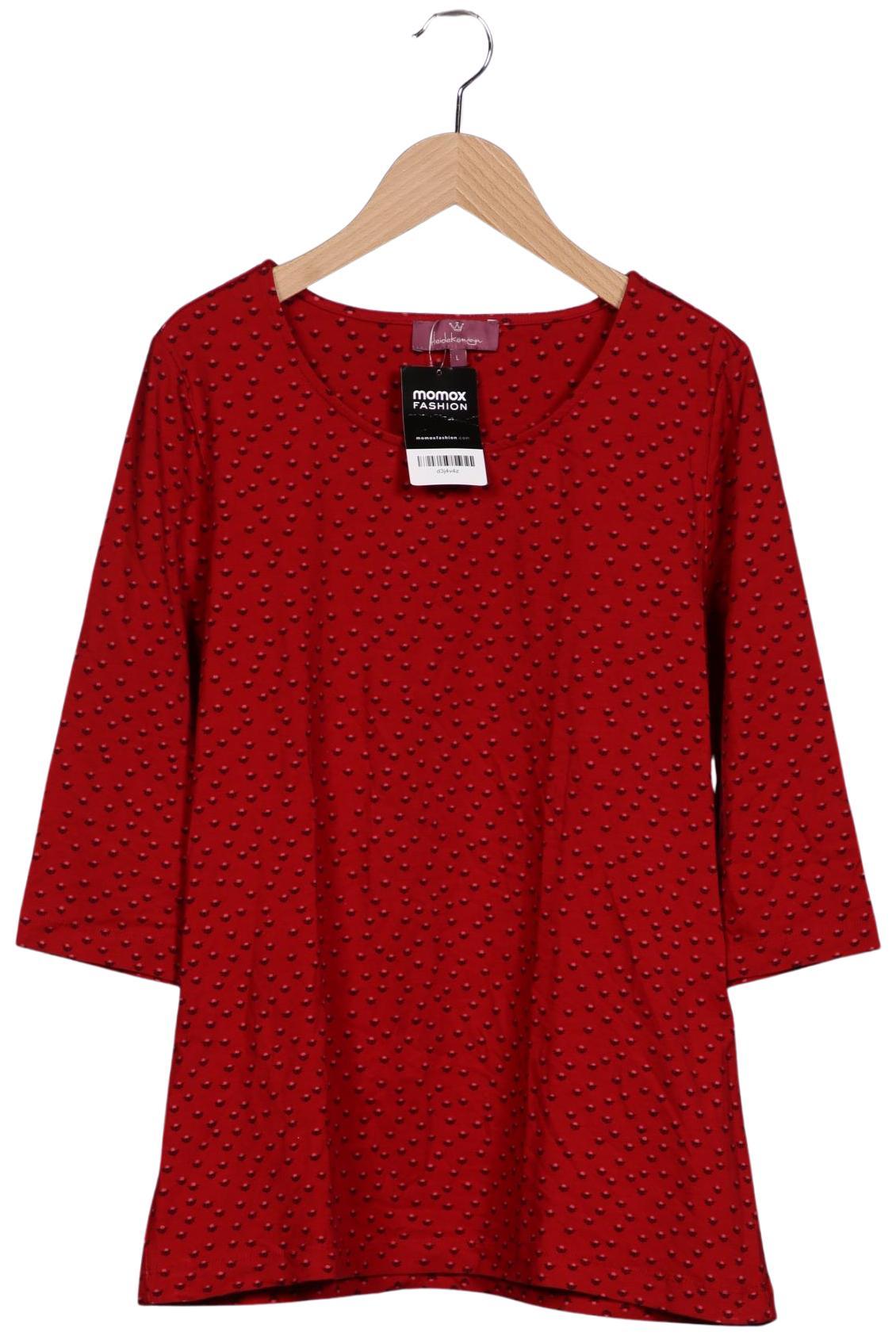 

Heidekönigin Damen Langarmshirt, rot, Gr. 42