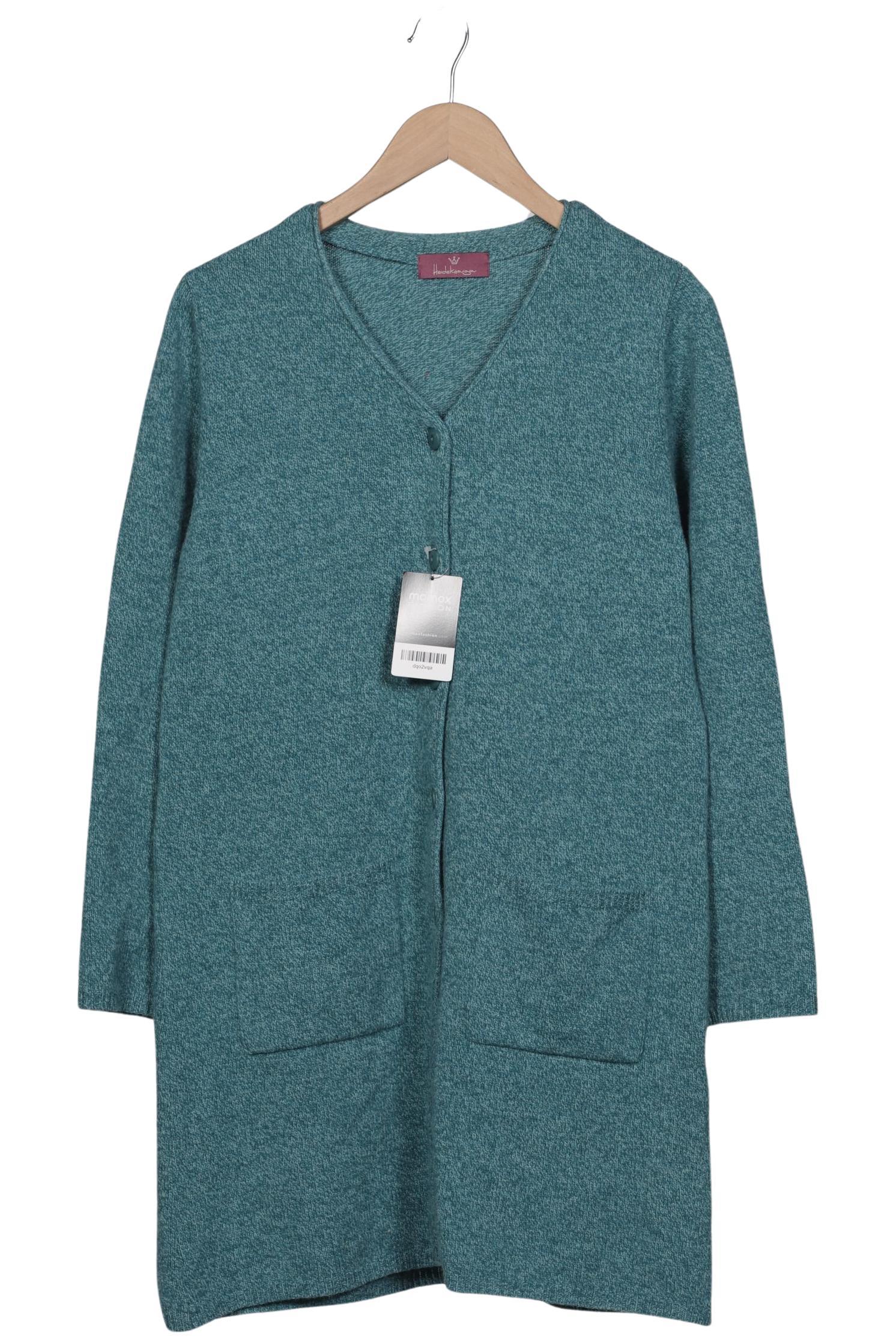 

Heidekönigin Damen Strickjacke, türkis, Gr. 38