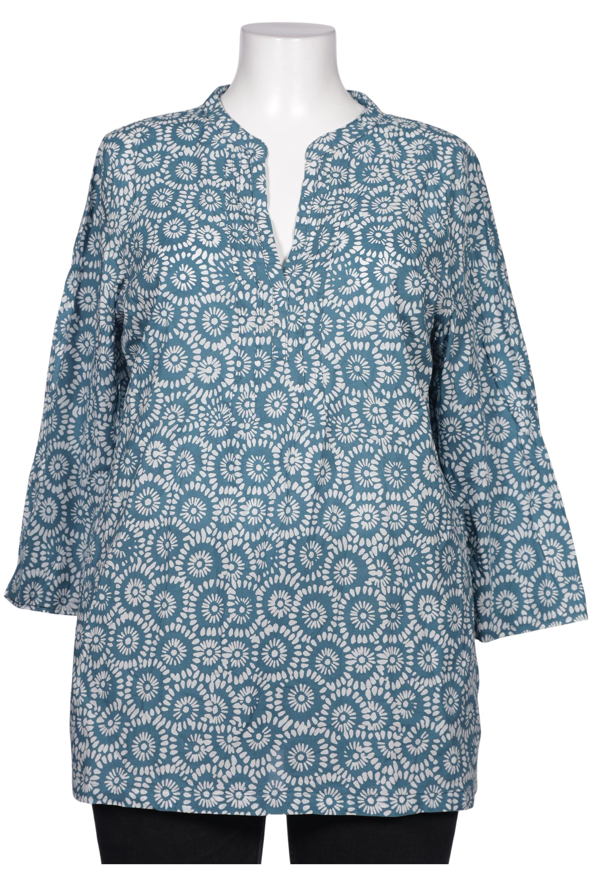 

Heidekönigin Damen Bluse, blau, Gr. 44