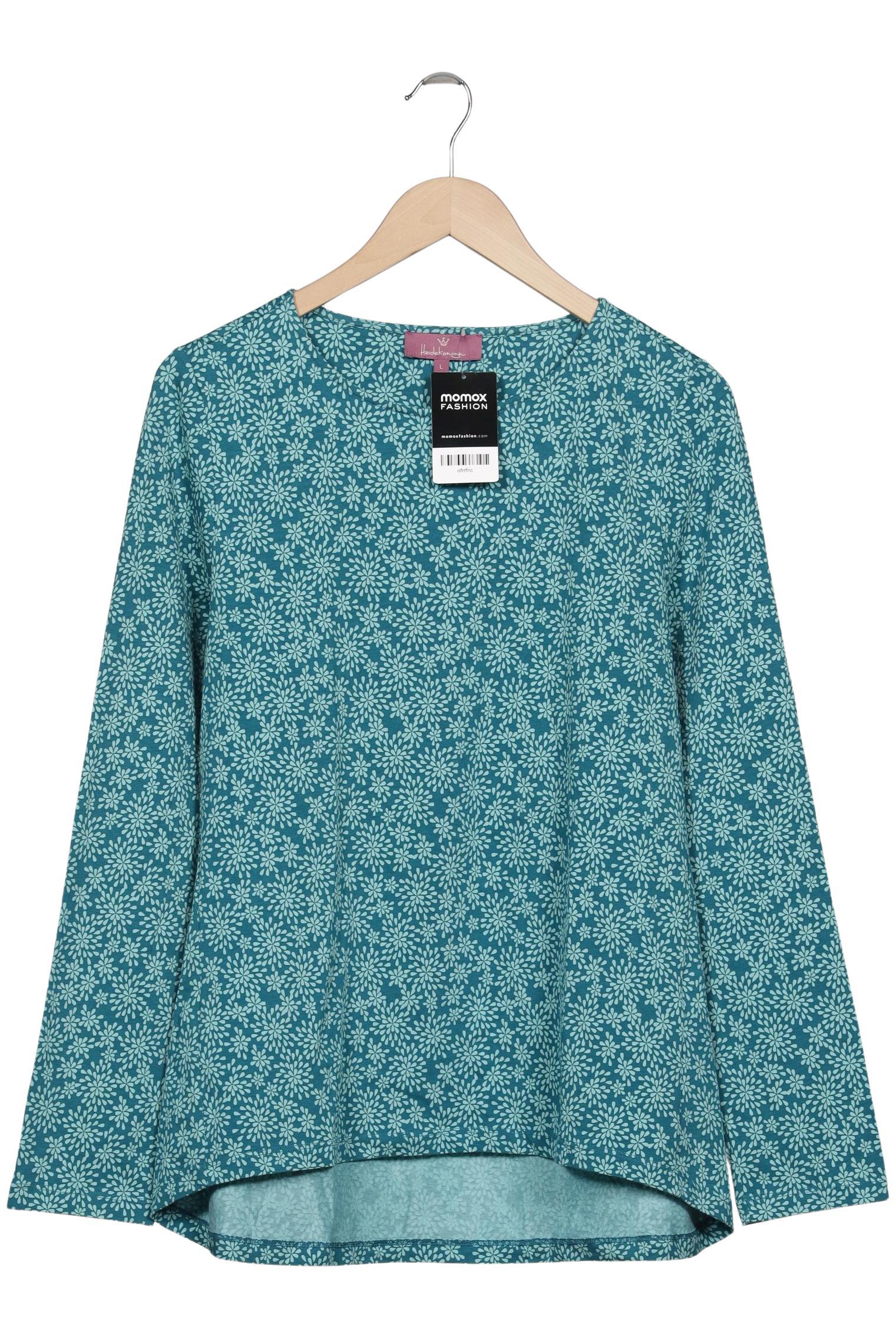 

Heidekönigin Damen Langarmshirt, blau, Gr. 42
